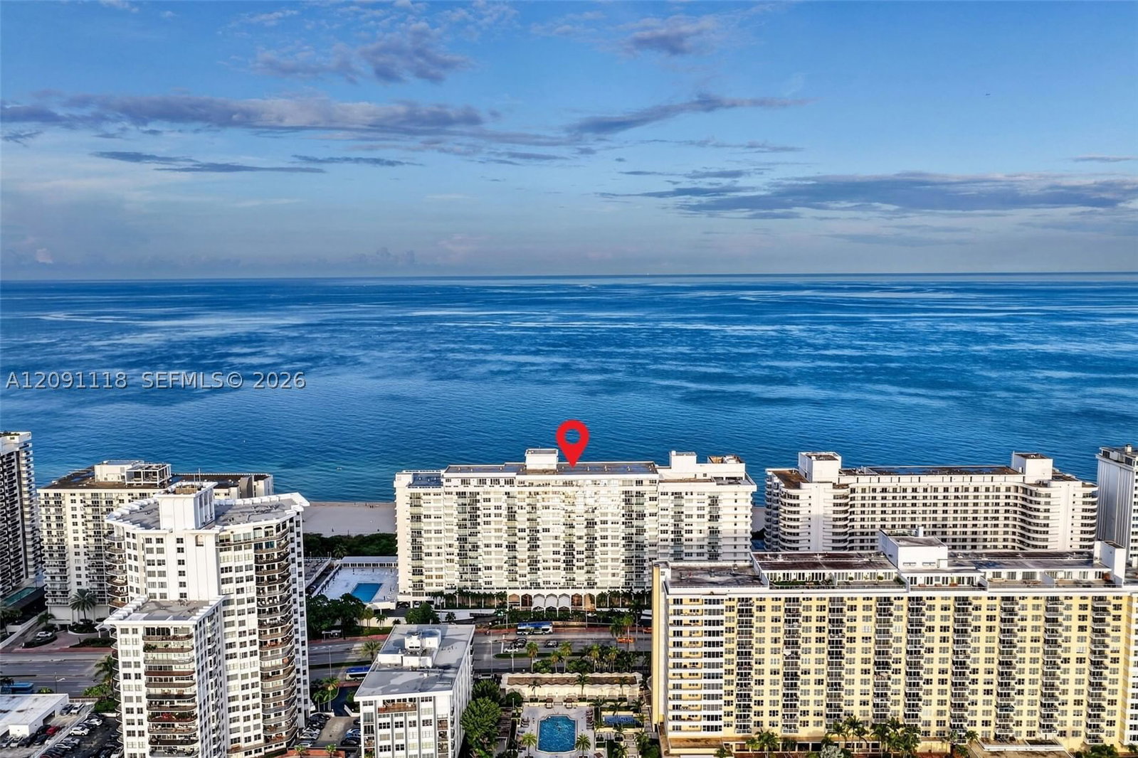 Real estate property located at 5601 Collins ave #1716, Miami-dade, The Pavilion Condo, Miami Beach, FL