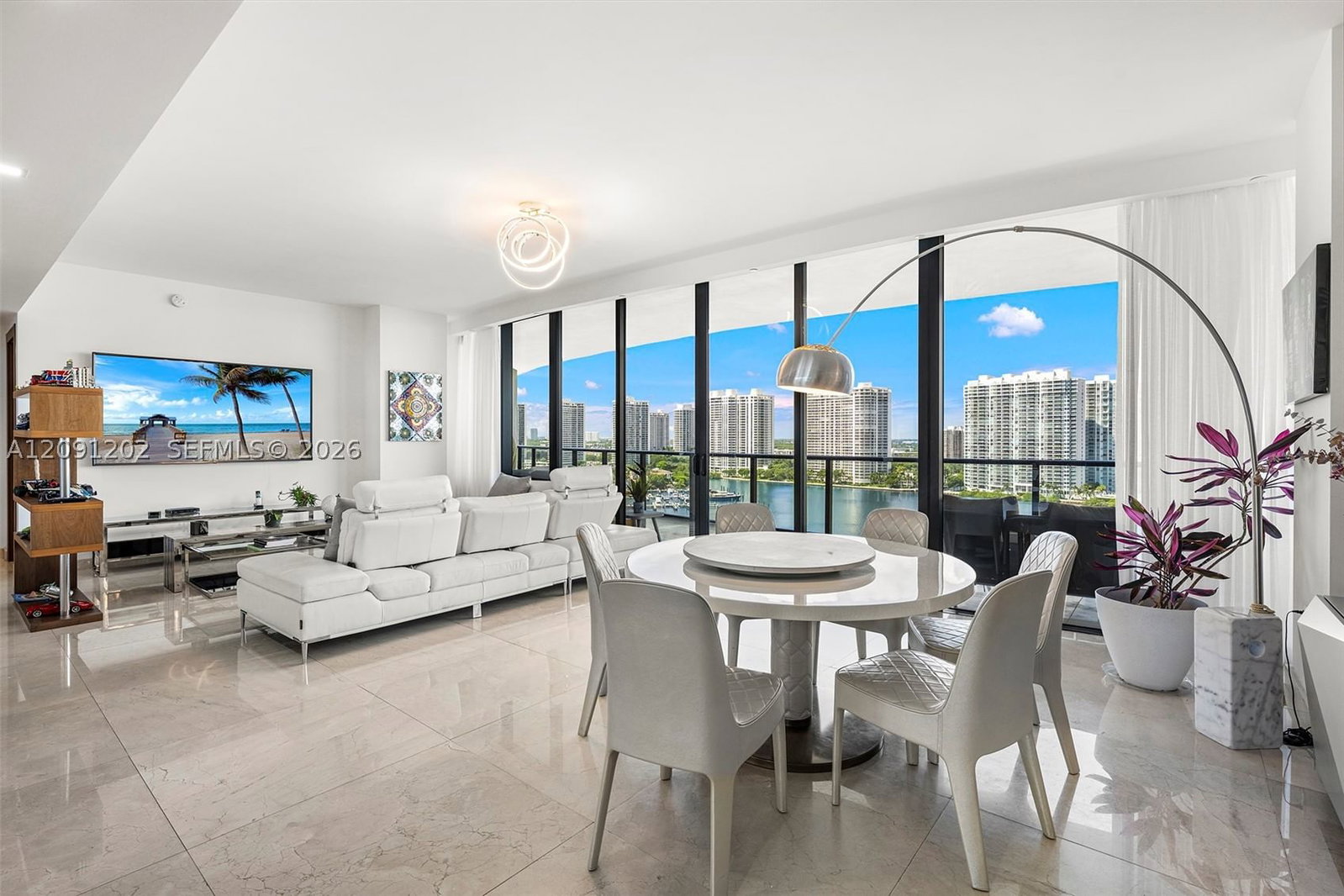 Real estate property located at 5500 Island Estates Drive #1404 & 1405, Miami-dade, Prive Condo, Aventura, FL