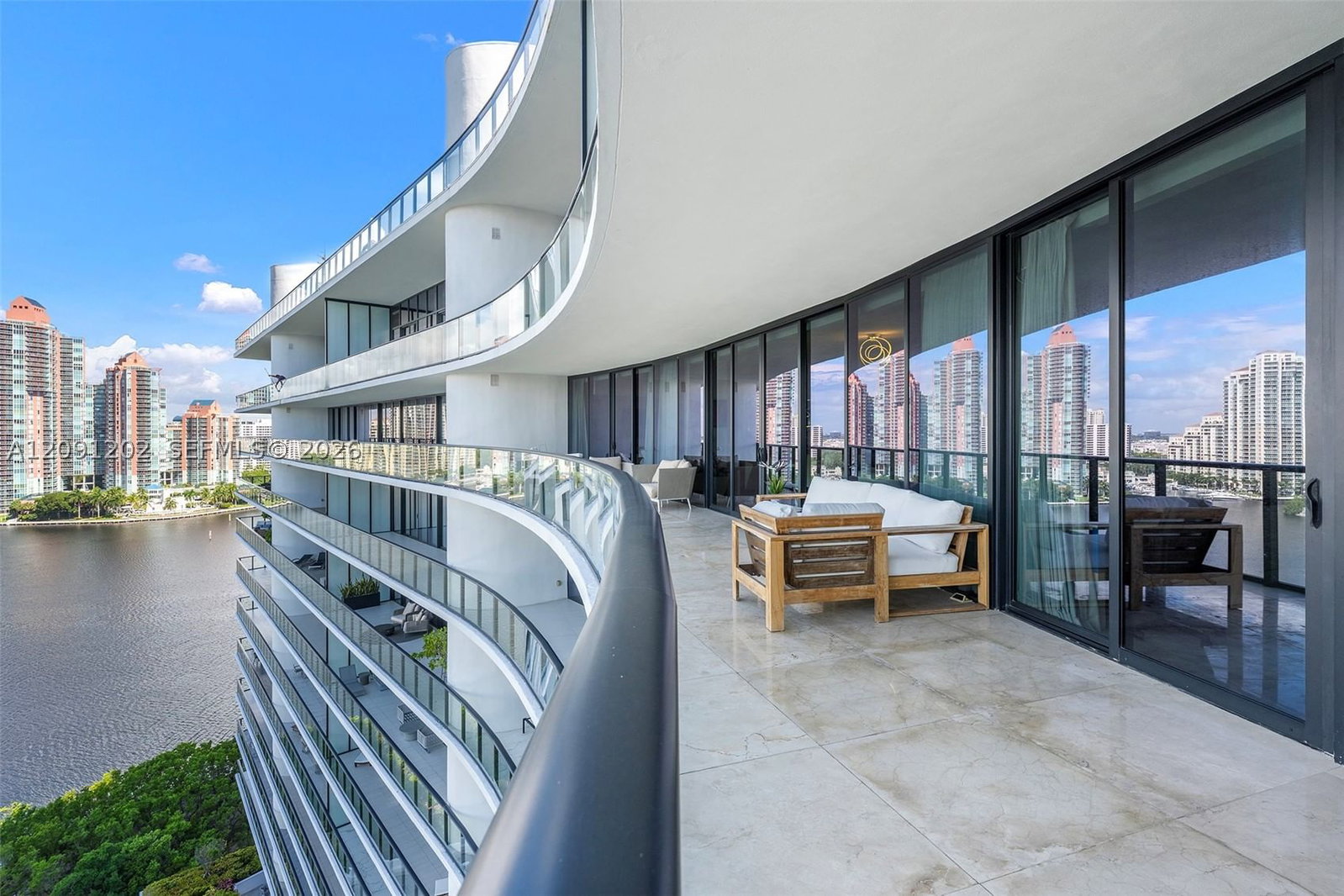 Real estate property located at 5500 Island Estates Drive #1404 & 1405, Miami-dade, Prive Condo, Aventura, FL