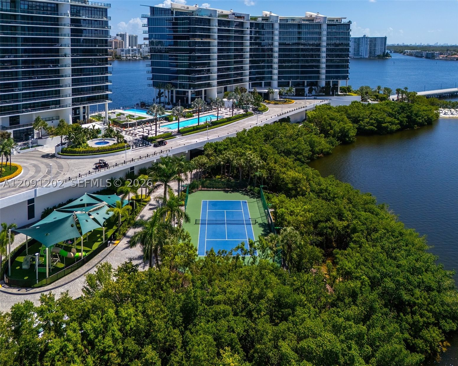 Real estate property located at 5500 Island Estates Drive #1404 & 1405, Miami-dade, Prive Condo, Aventura, FL