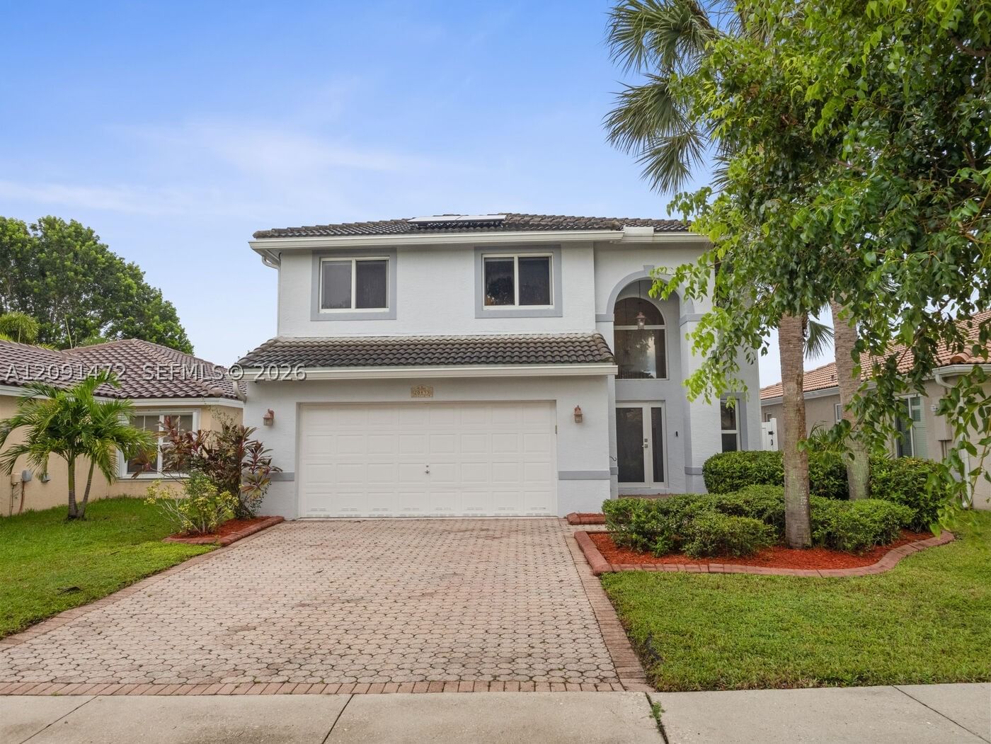 Real estate property located at 20833 14th Ct, Broward, Chapel Trail Ii, Pembroke Pines, FL