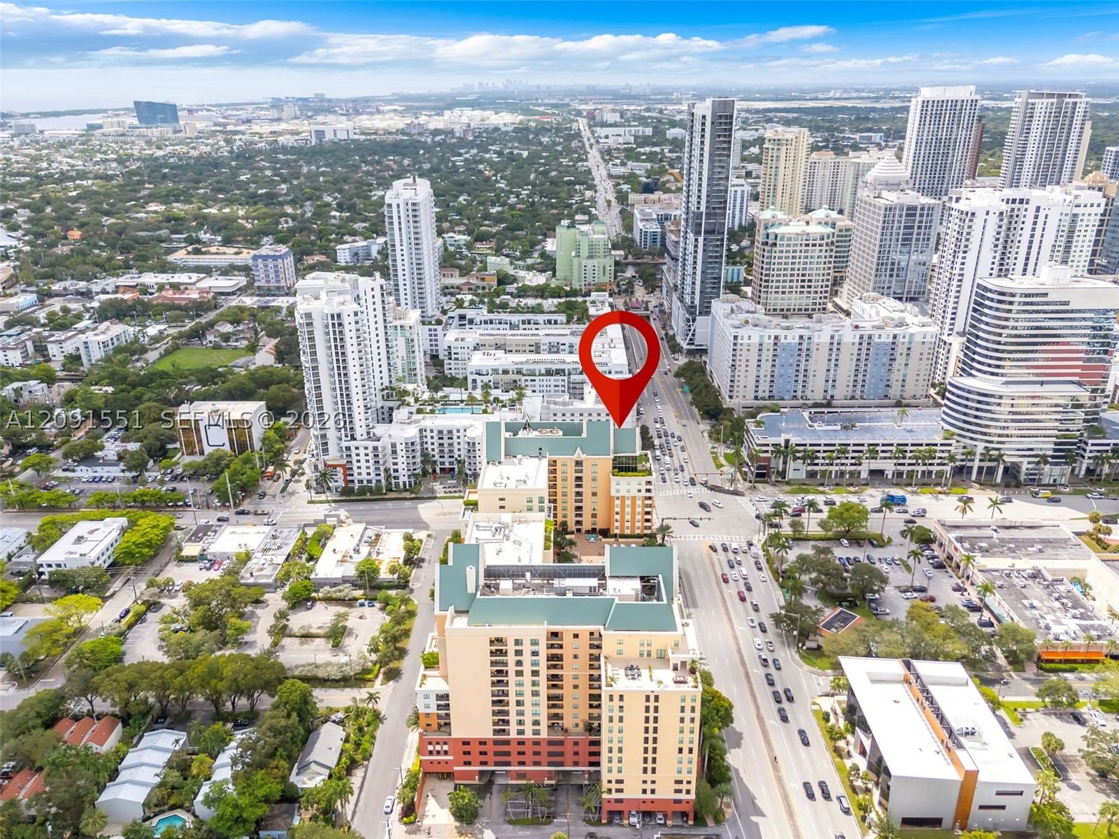 Real estate property located at 100 Federal Hwy #1, Broward, Waverly At Las Olas Condo, Fort Lauderdale, FL