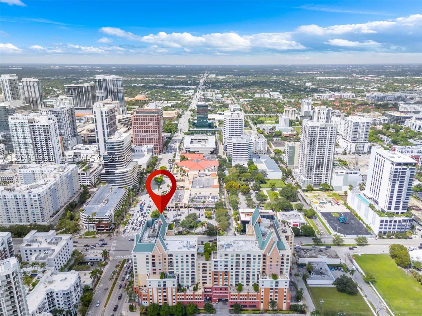 Real estate property located at 100 Federal Hwy #1, Broward, Waverly At Las Olas Condo, Fort Lauderdale, FL