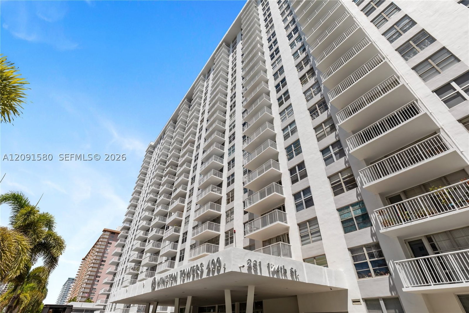 Real estate property located at 231 174th St #2106, Miami-dade, Winston Towers 400 Condo, Sunny Isles Beach, FL