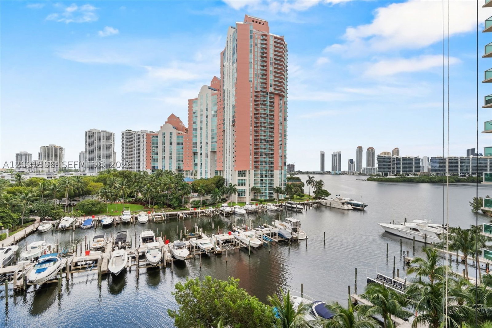 Real estate property located at 3340 190th St #708, Miami-dade, Aventura Marina Condo Num, Aventura, FL