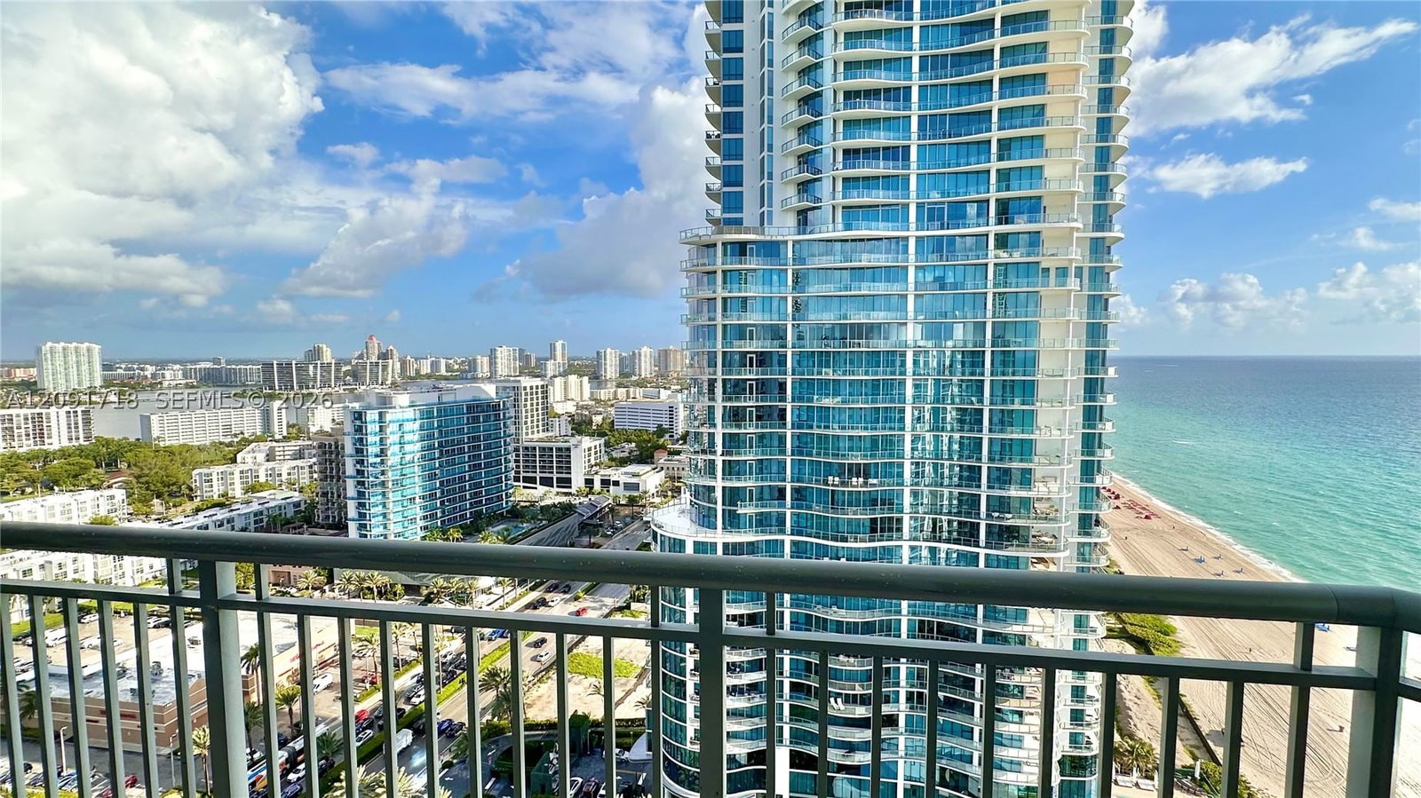 Real estate property located at 17375 Collins Ave #2607, Miami-dade, Ocean Point Beach Club Co, Sunny Isles Beach, FL