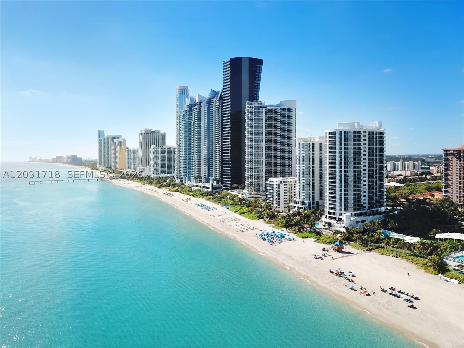 Real estate property located at 17375 Collins Ave #2607, Miami-dade, Ocean Point Beach Club Co, Sunny Isles Beach, FL
