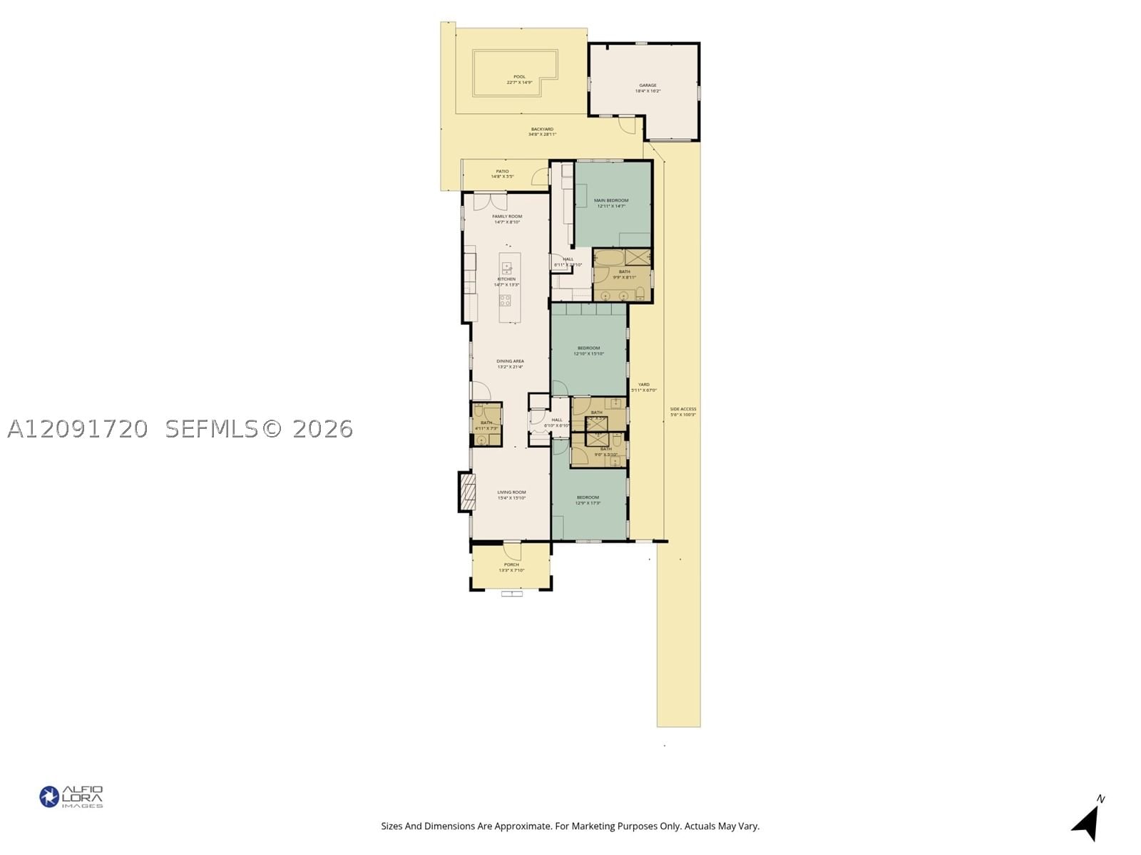 Real estate property located at 1109 Almeria Ave, Miami-dade, Coral Gables Sec A, Coral Gables, FL