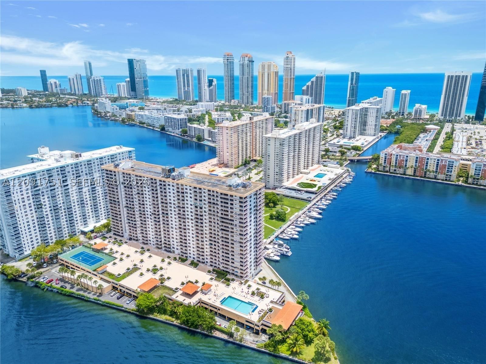 Real estate property located at 290 174th St #611, Miami-dade, Winston Towers 700 Condo, Sunny Isles Beach, FL
