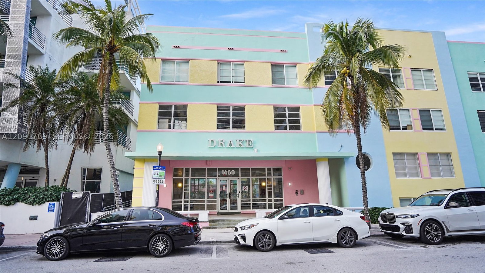Real estate property located at 1460 Ocean Dr #407, Miami-dade, The Drake Condo, Miami Beach, FL