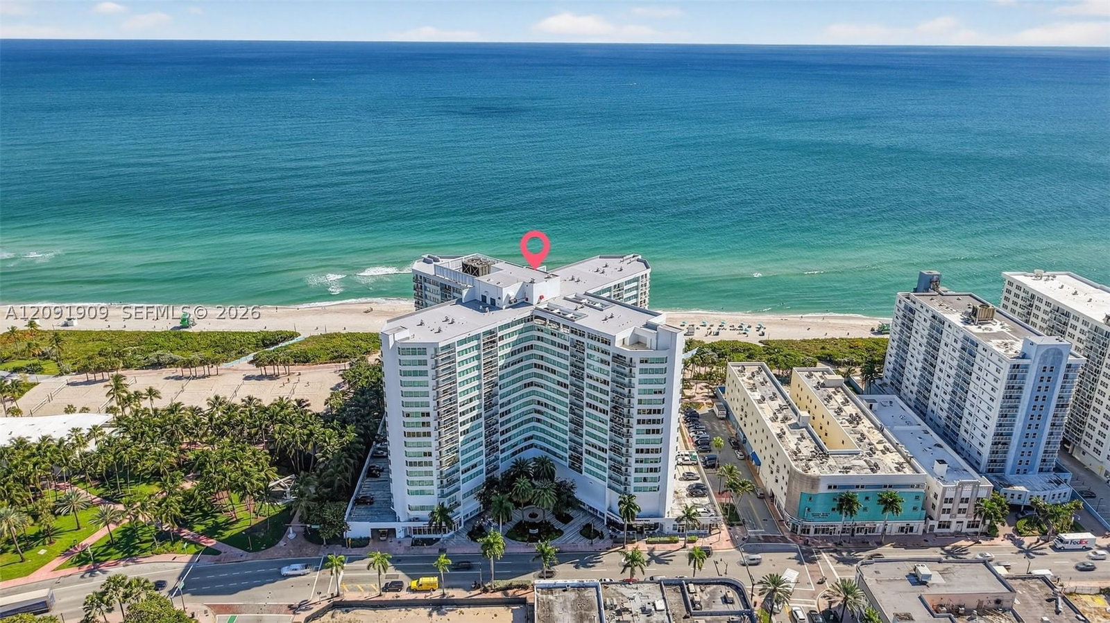 Real estate property located at 7135 Collins Ave #805, Miami-dade, Burleigh House Condo, Miami Beach, FL
