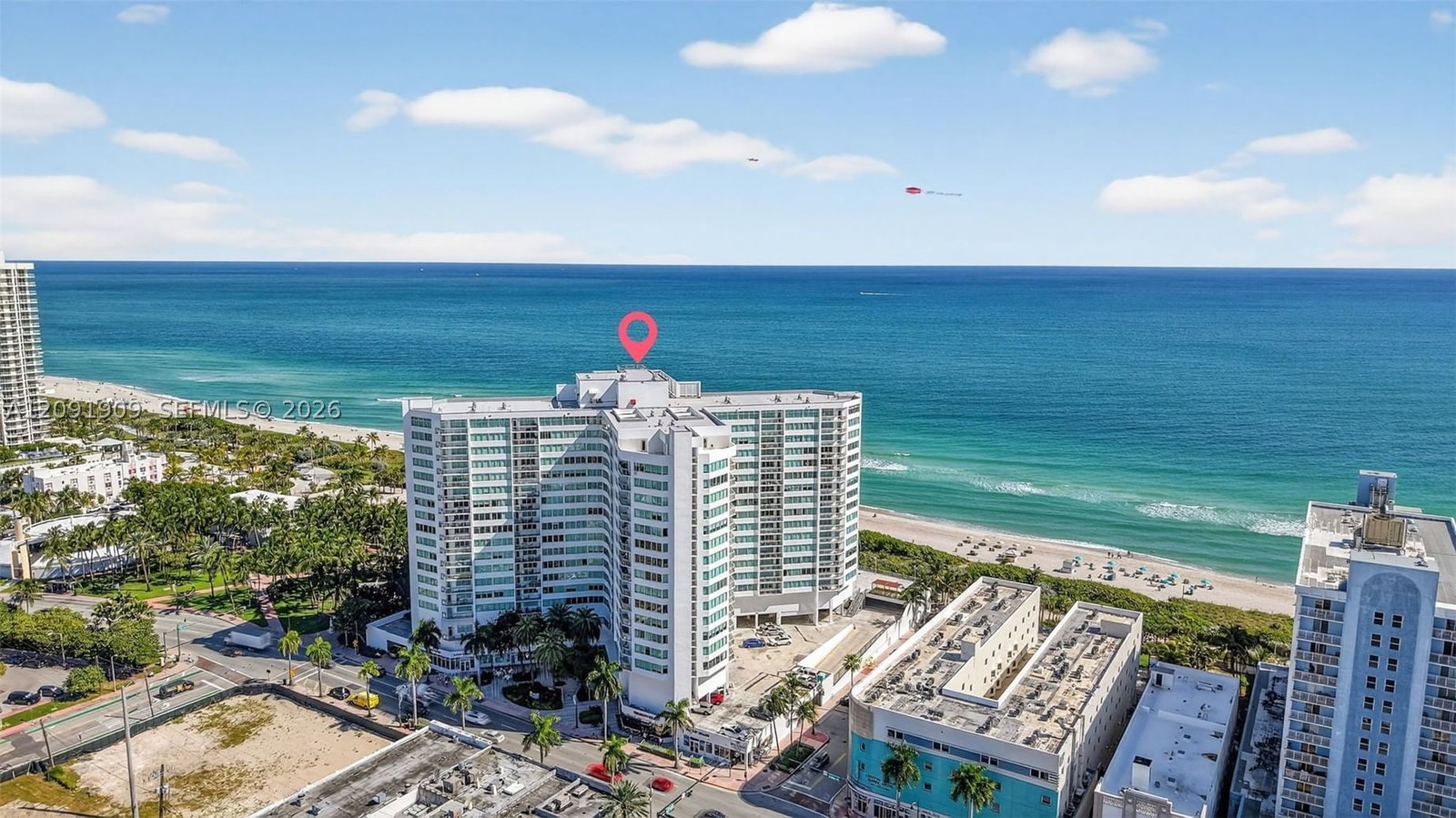 Real estate property located at 7135 Collins Ave #805, Miami-dade, Burleigh House Condo, Miami Beach, FL