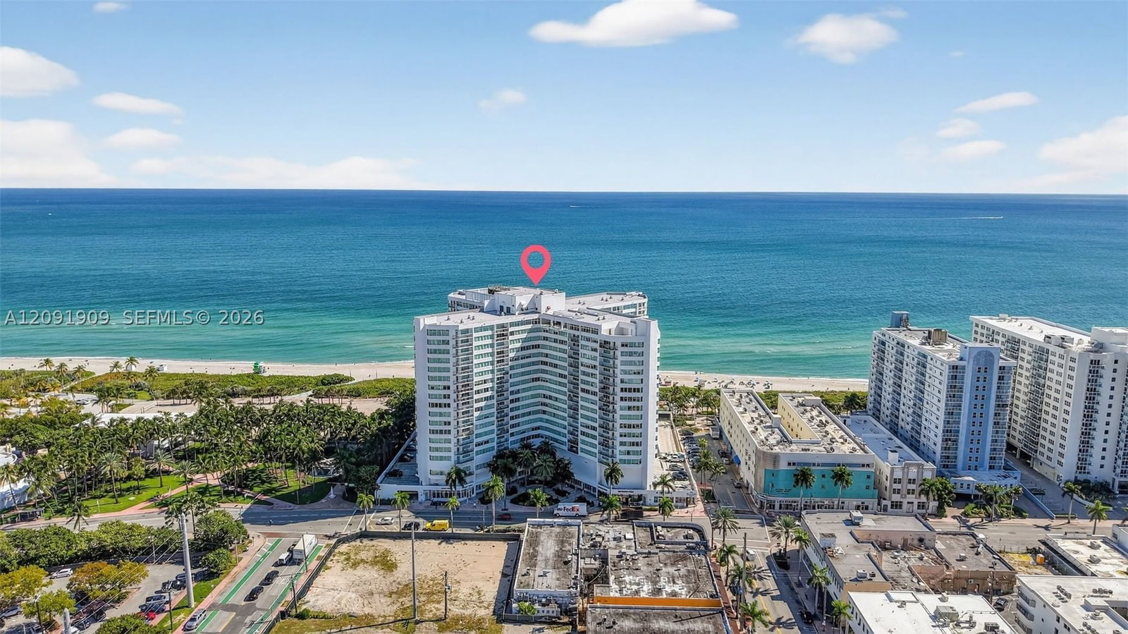 Real estate property located at 7135 Collins Ave #805, Miami-dade, Burleigh House Condo, Miami Beach, FL