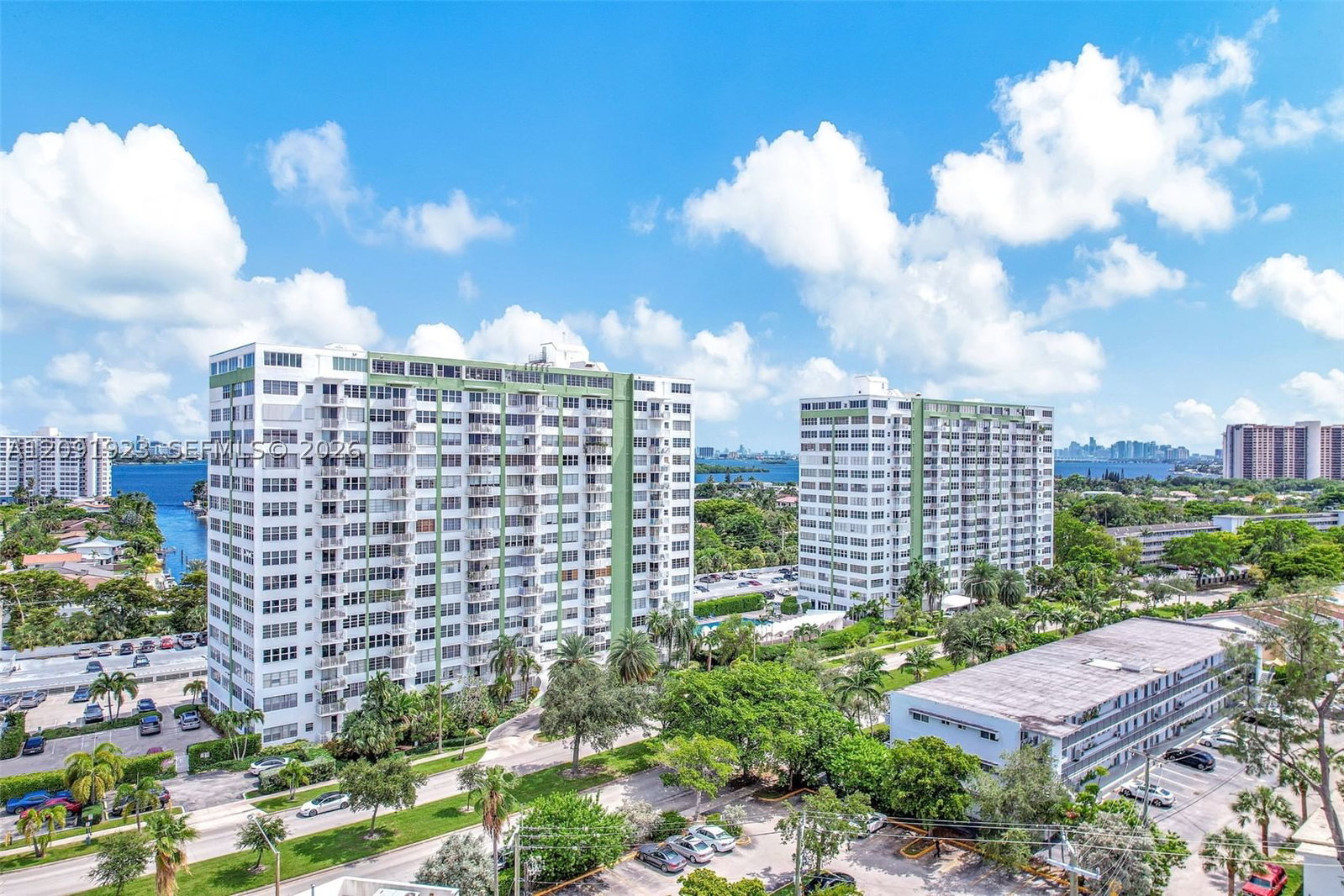 Real estate property located at 2100 Sans Souci Blvd C404, Miami-dade, Bayview Towers Condo Sout, North Miami, FL