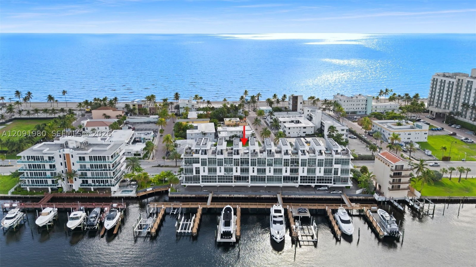 Real estate property located at 2860 Ocean Dr, Broward, Hollywood Beach Second Ad, Hollywood, FL