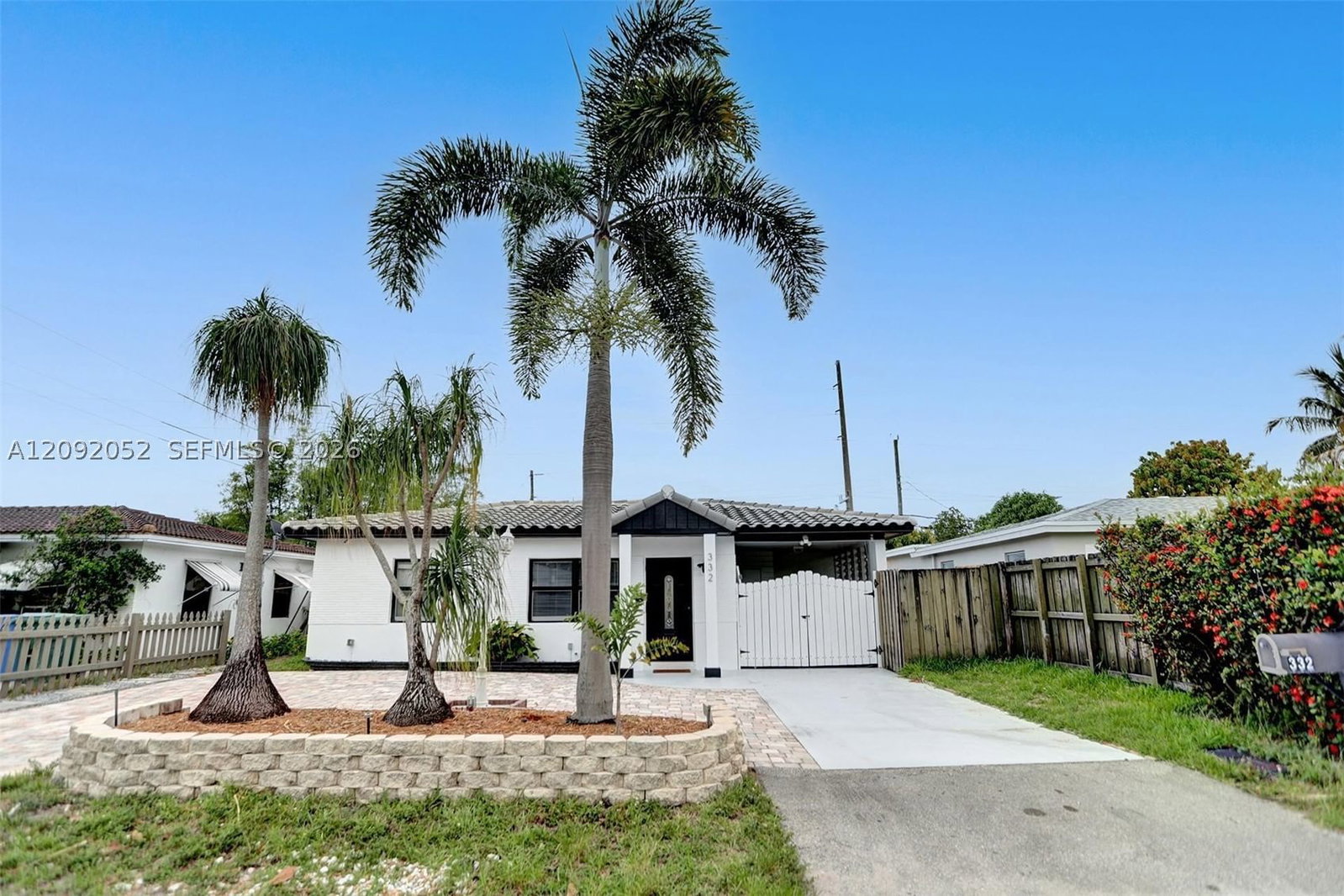Real estate property located at 332 45th St, Broward, North Andrews Gardens, Fort Lauderdale, FL