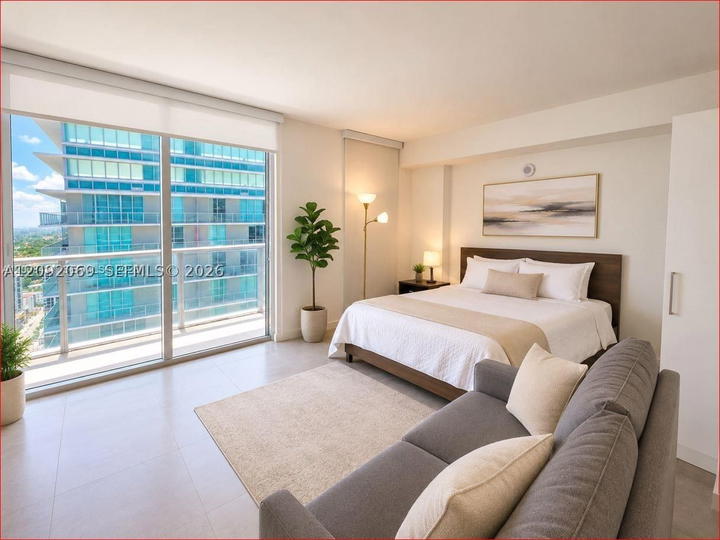 Real estate property located at 1100 Miami Ave #3705, Miami-dade, 1100 Millecento Residence, Miami, FL