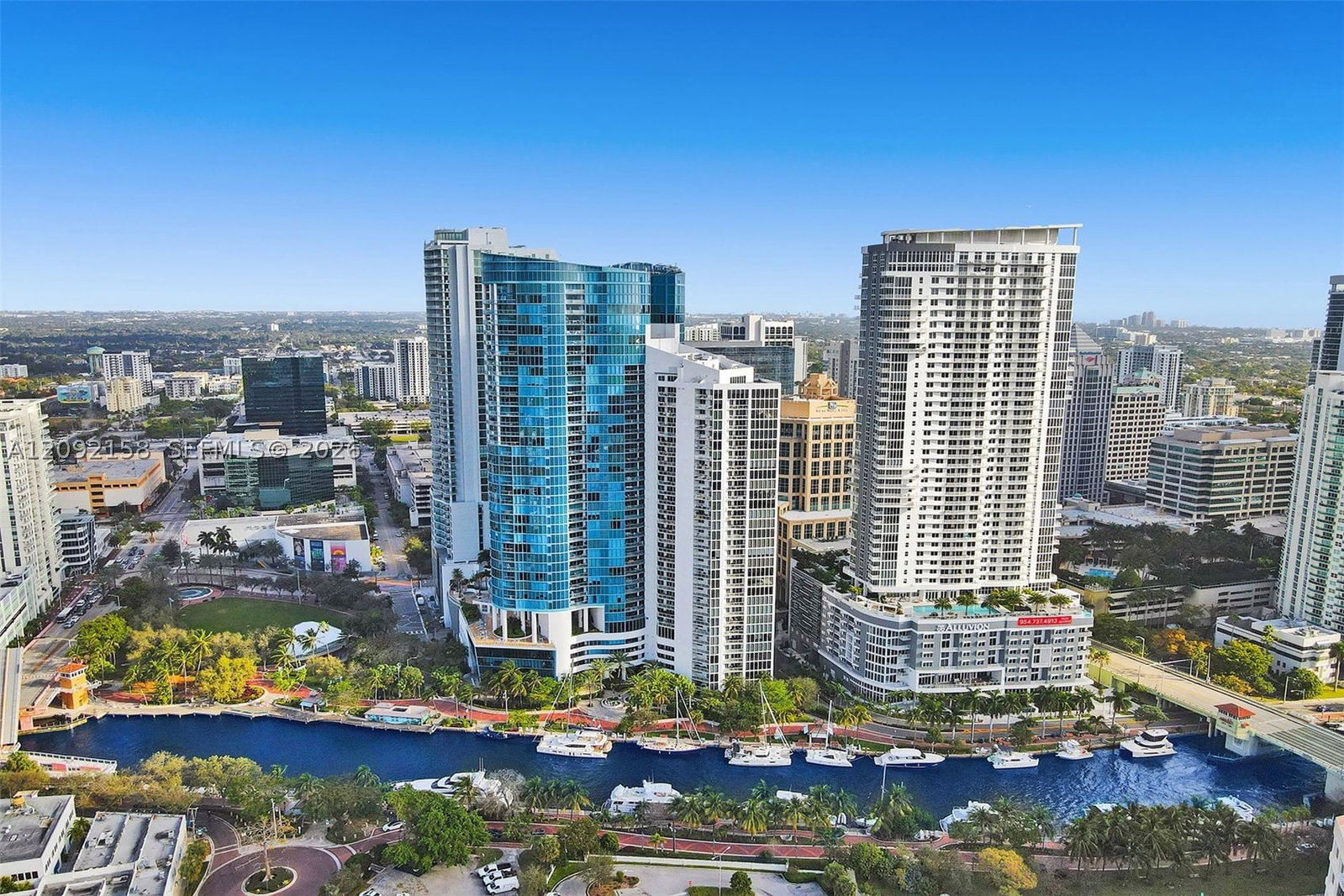 Real estate property located at 333 Las Olas Way #2409, Broward, Las Olas River House Cond, Fort Lauderdale, FL