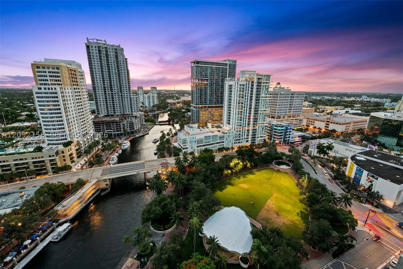 Real estate property located at 333 Las Olas Way #2409, Broward, Las Olas River House Cond, Fort Lauderdale, FL