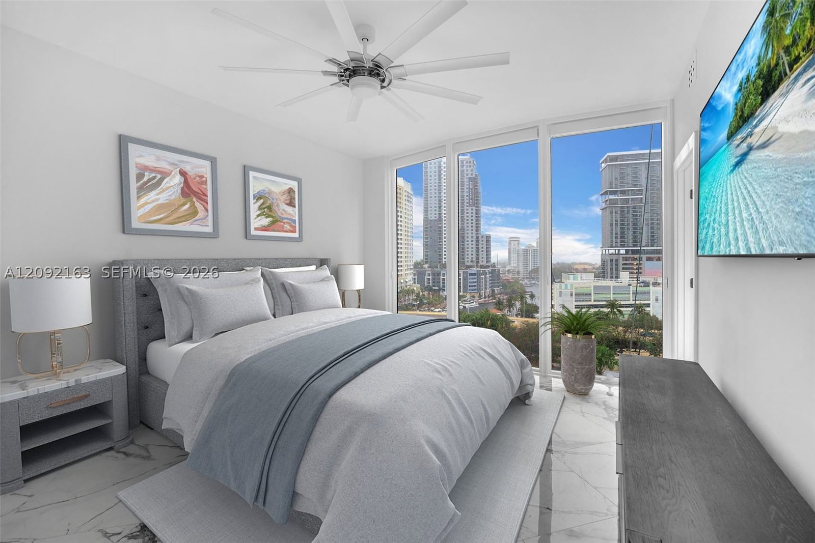 Real estate property located at 333 Las Olas Way #1207, Broward, Las Olas River House Cond, Fort Lauderdale, FL