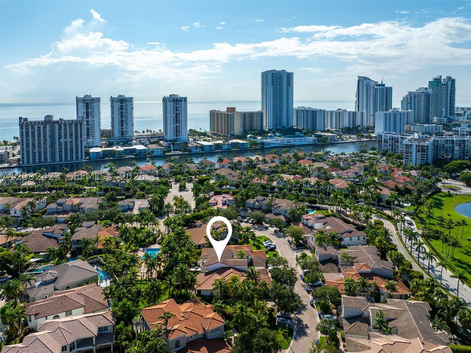 Real estate property located at 887 Spinnaker Dr W, Broward, Three Islands 3rd Section, Hollywood, FL