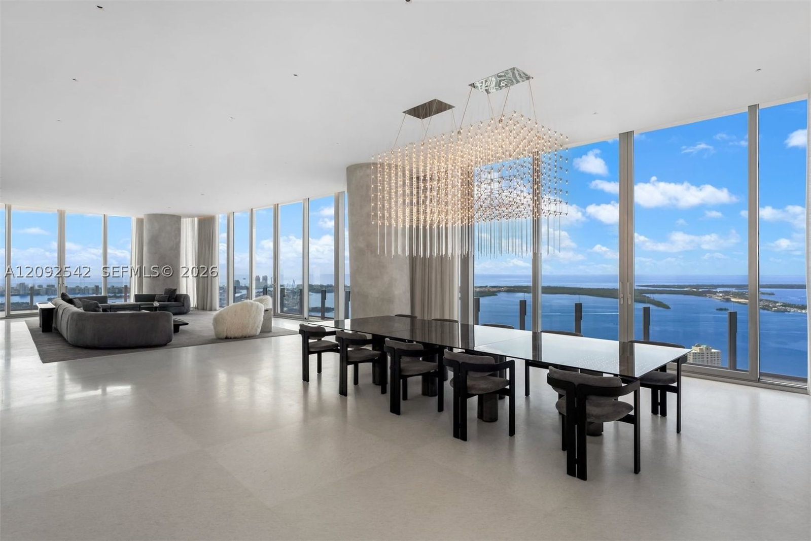 Real estate property located at 300 Biscayne Boulevard Way #5801C, Miami-dade, 300 Biscayne Blvd Way Cond, Miami, FL