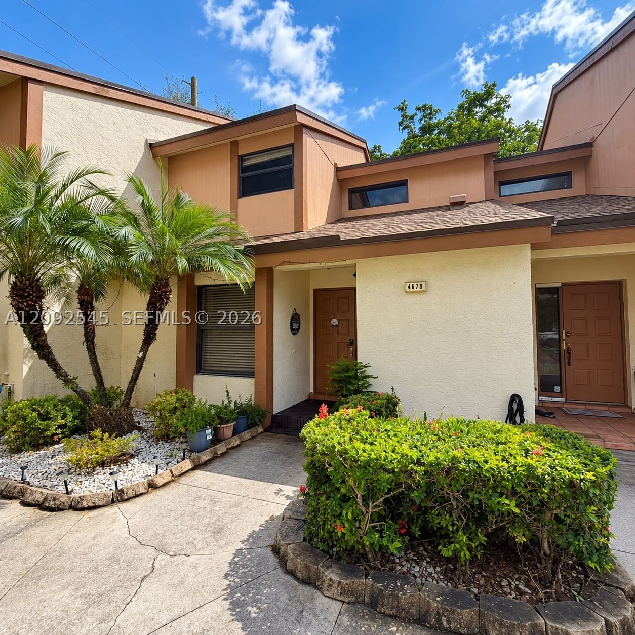 Real estate property located at 4678 30th St, Broward, Tartan Coconut Creek Phas, Coconut Creek, FL