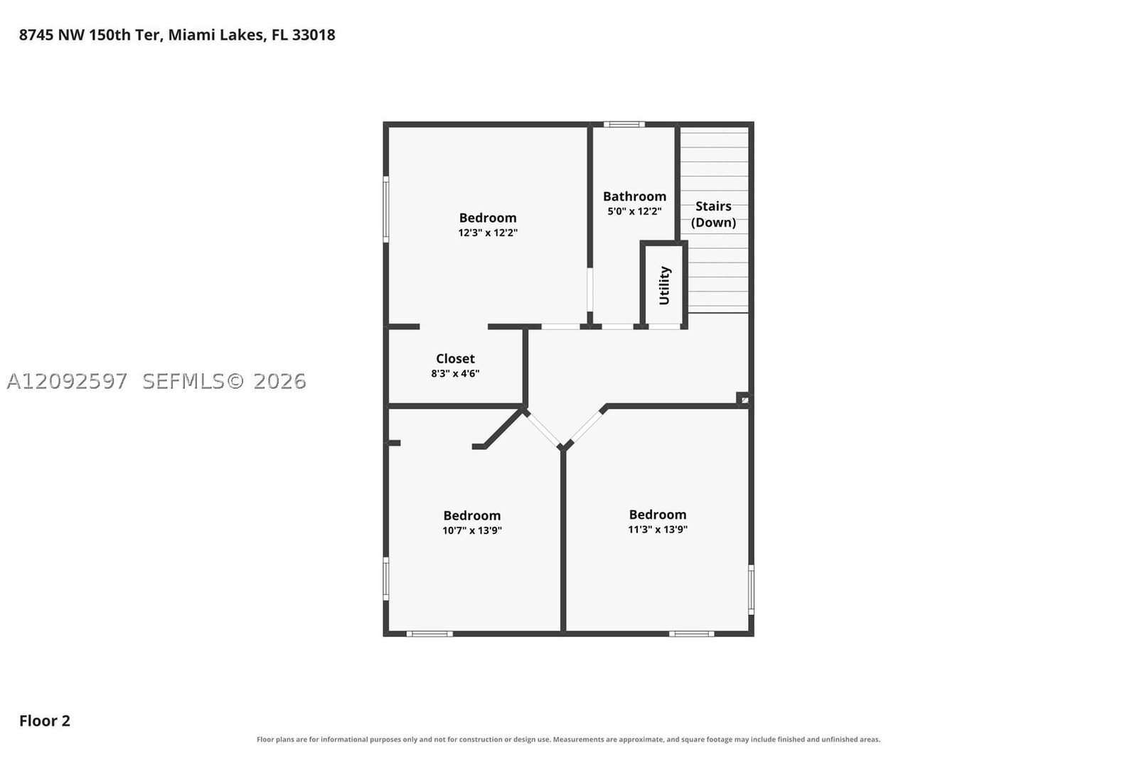 Real estate property located at 8745 150th Ter, Miami-dade, West Lakes Gardens, Miami Lakes, FL