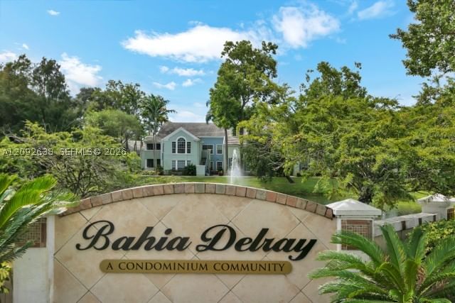 Real estate property located at 1011 Crystal Way C, Palm Beach, Bahia At Delray Condo, Delray Beach, FL