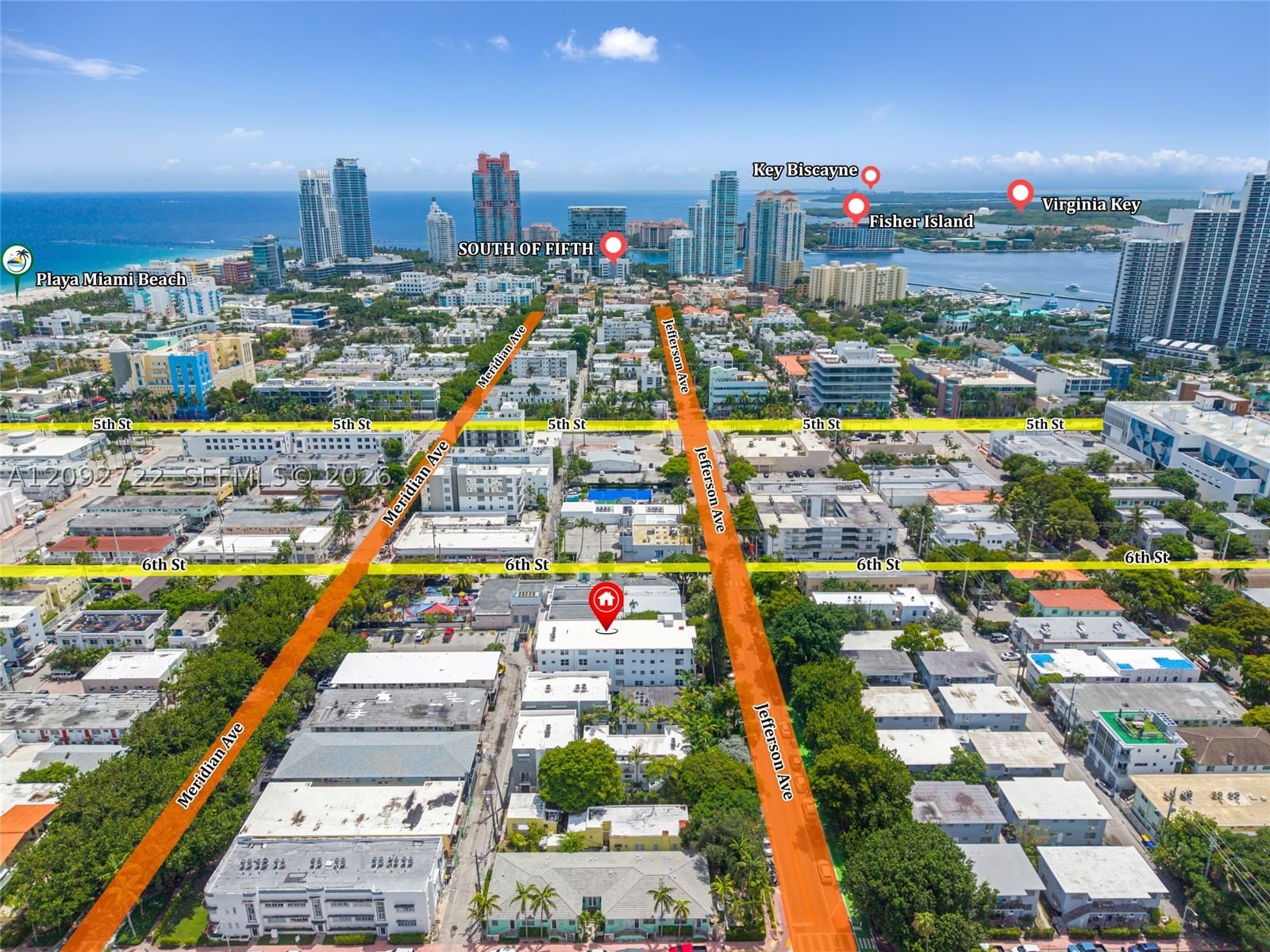 Real estate property located at 631 Jefferson Ave #304, Miami-dade, Jefferson South Shore Con, Miami Beach, FL