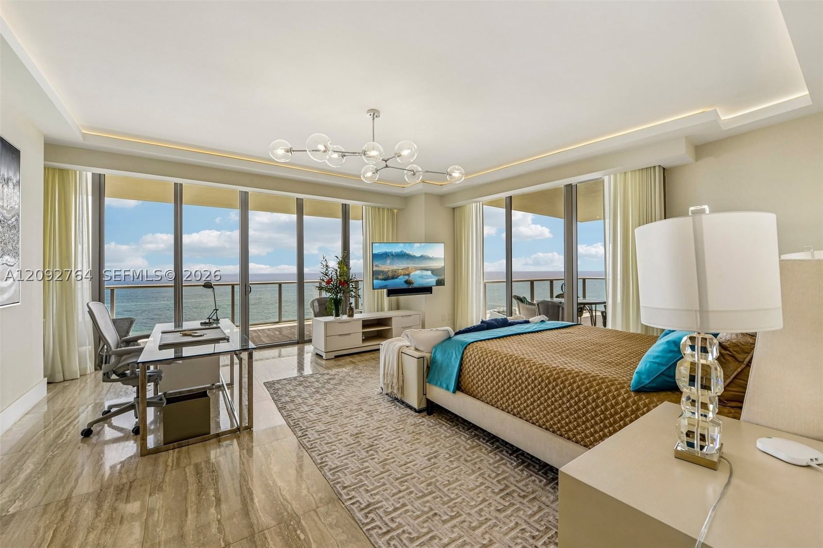 Real estate property located at 9701 Collins Ave #2601, Miami-dade, Bal Harbour North South C, Bal Harbour, FL