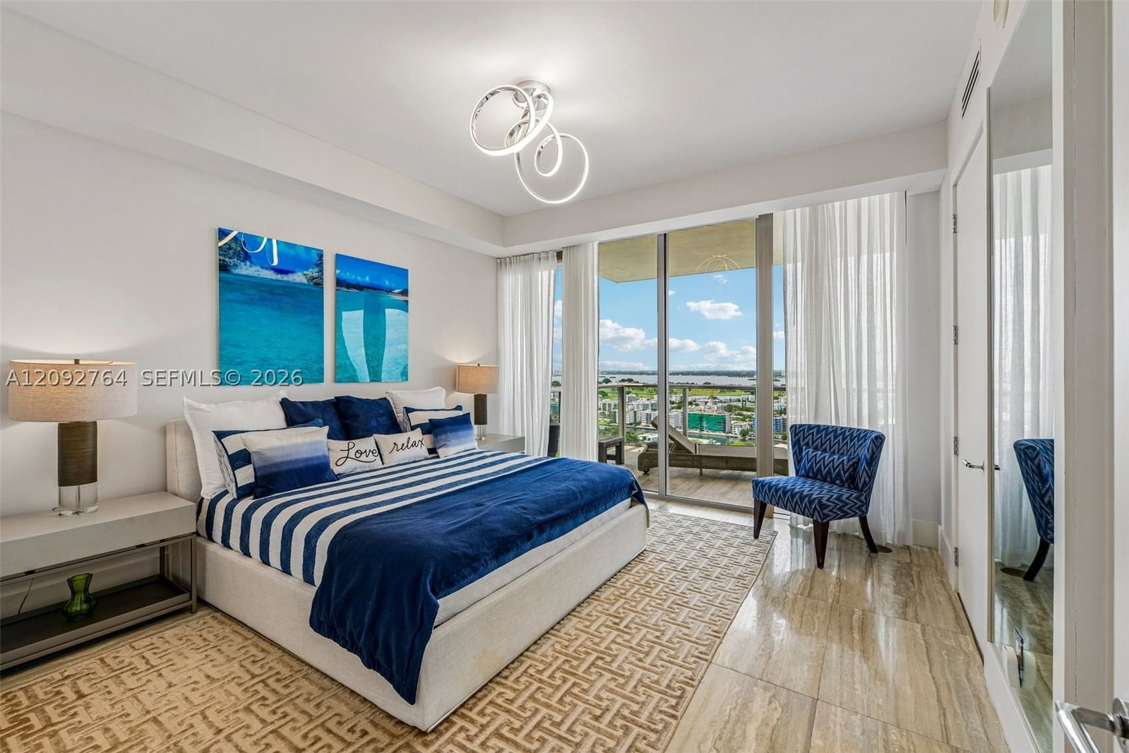Real estate property located at 9701 Collins Ave #2601, Miami-dade, Bal Harbour North South C, Bal Harbour, FL
