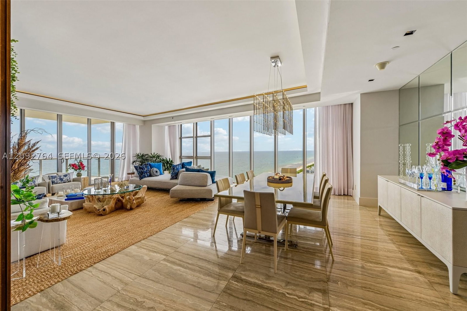 Real estate property located at 9701 Collins Ave #2601, Miami-dade, Bal Harbour North South C, Bal Harbour, FL