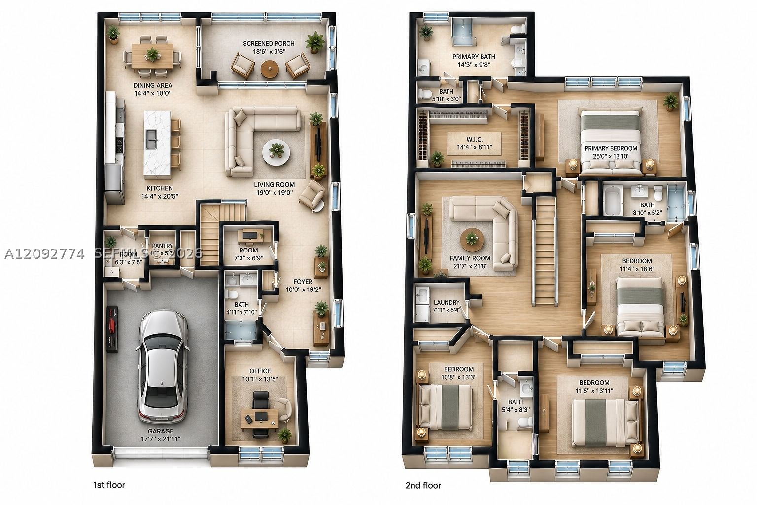 Real estate property located at 3794 89th Way, Broward, Coral Lago, Coral Springs, FL