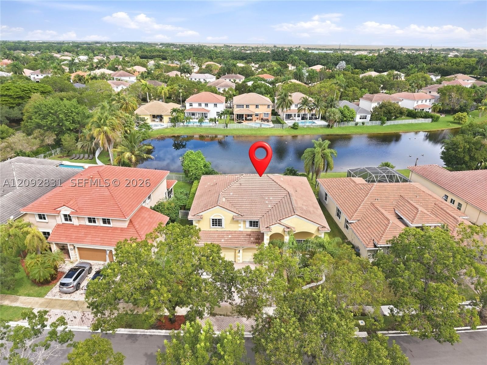 Real estate property located at 1612 Blue Jay Cir, Broward, Sector 2-parcels 1 2 3 4, Weston, FL