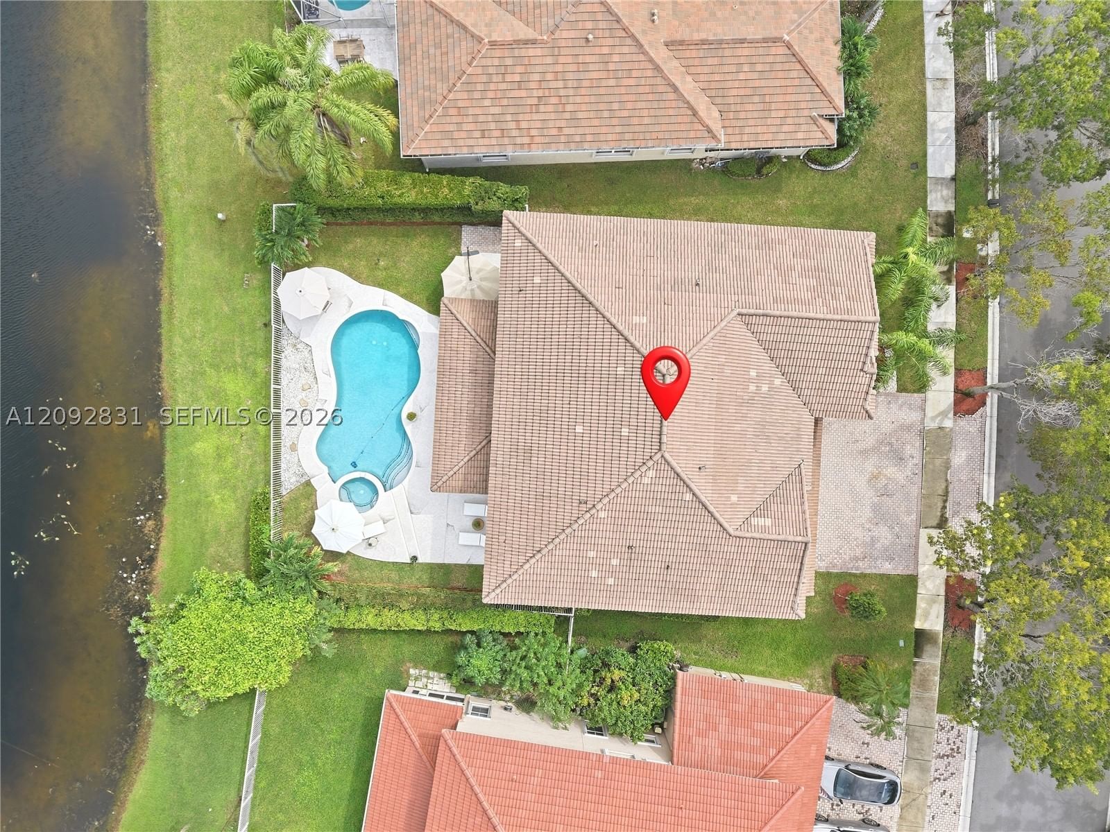 Real estate property located at 1612 Blue Jay Cir, Broward, Sector 2-parcels 1 2 3 4, Weston, FL