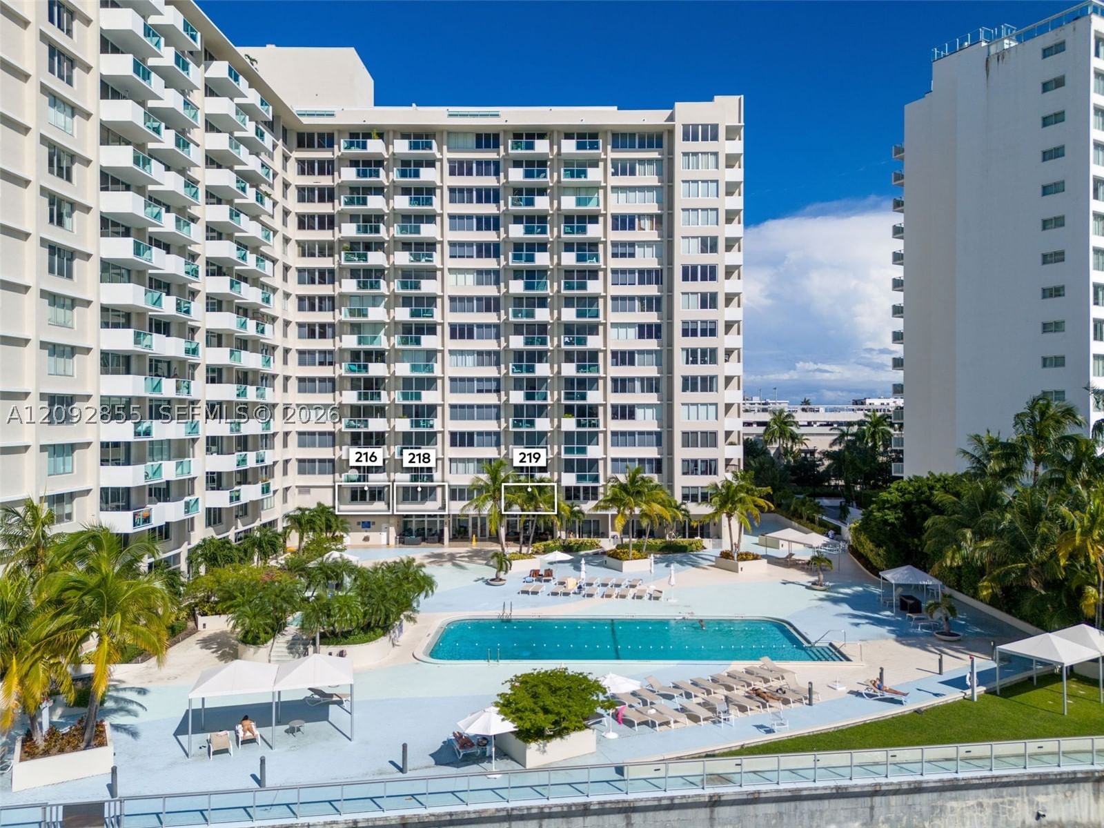 Real estate property located at 1200 West Ave CU-7, Miami-dade, Miami Beach, FL