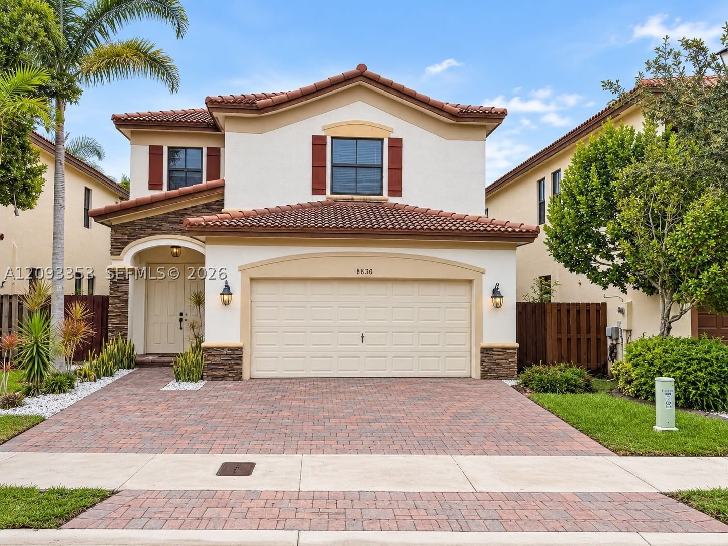 Real estate property located at 8830 101st Pl, Miami-dade, Isles At Grand Bay, Doral, FL