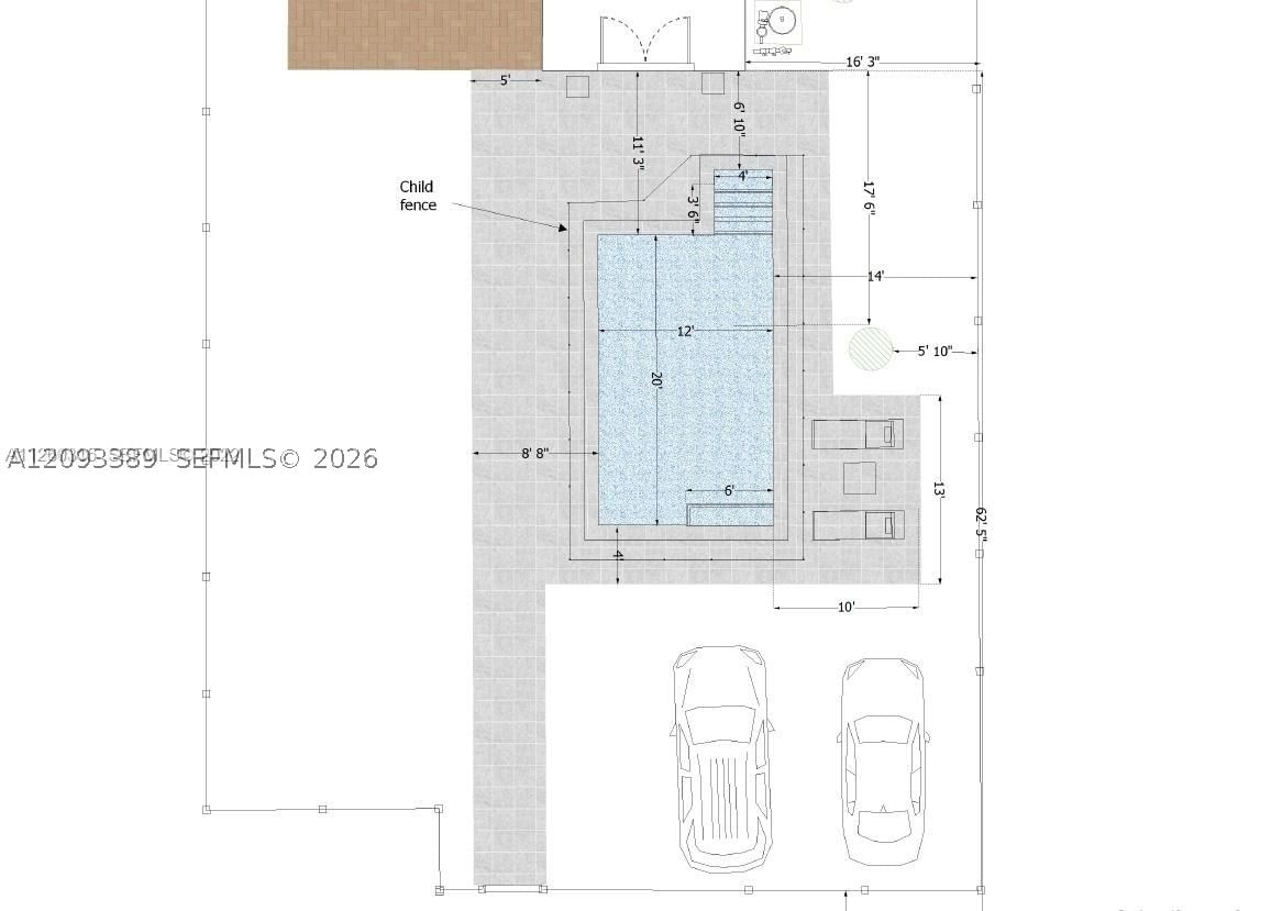 Real estate property located at 3841 Kumquat Ave, Miami-dade, Douglas Circle, Miami, FL