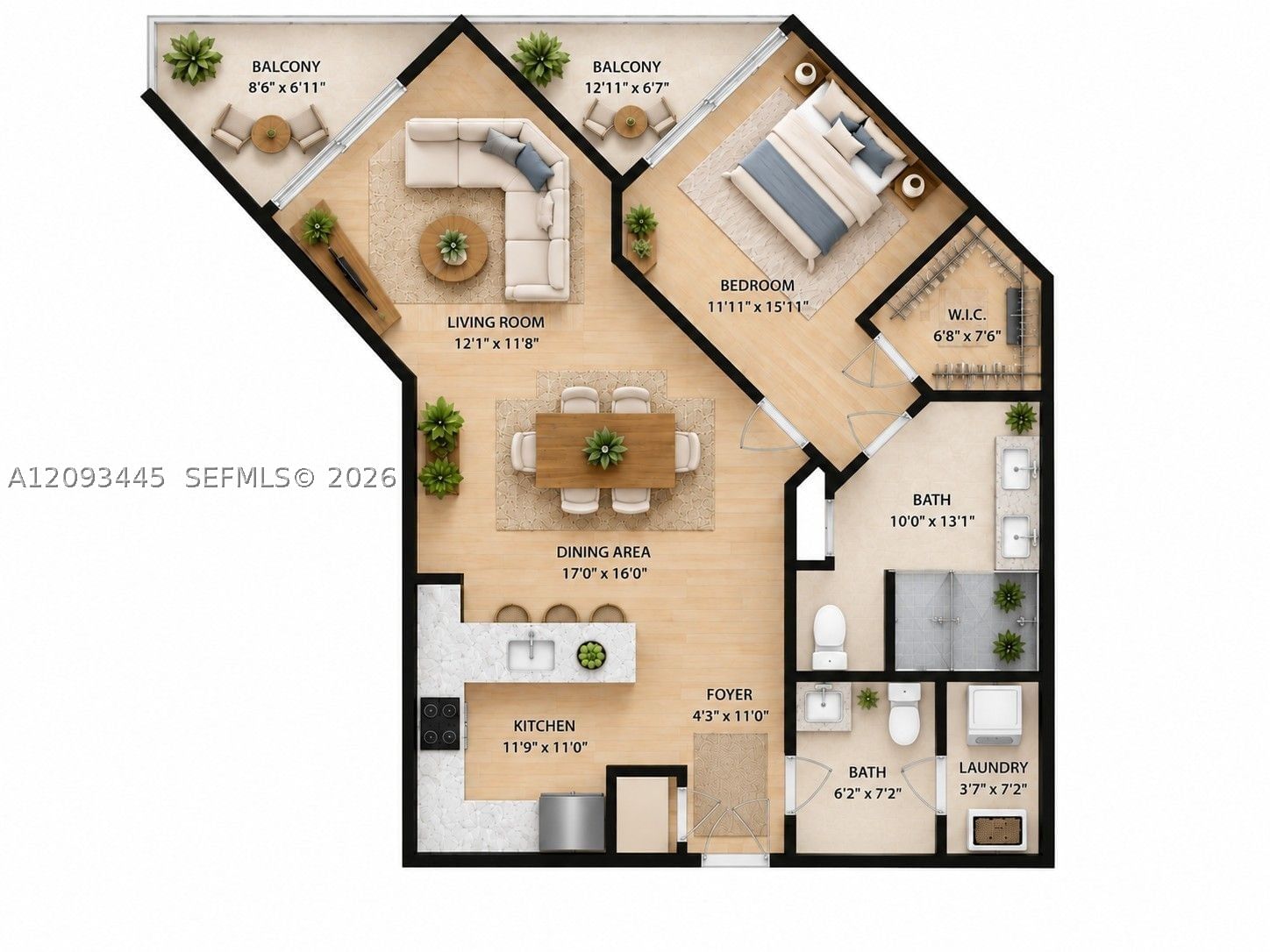Real estate property located at 16699 Collins Ave #3010, Miami-dade, La Perla Condo, Sunny Isles Beach, FL
