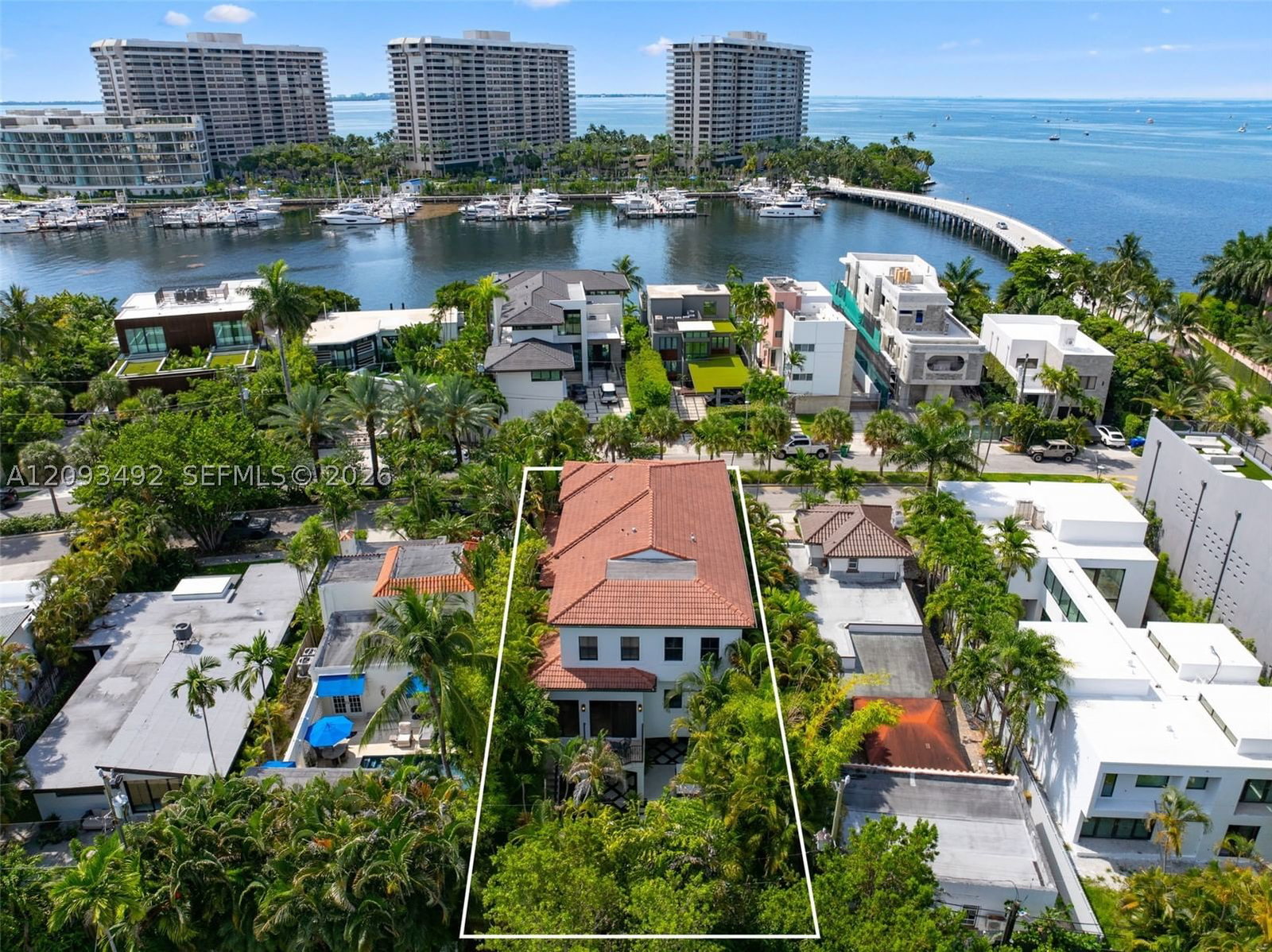Real estate property located at 1803 Bayshore Ln, Miami-dade, Fairhaven, Miami, FL