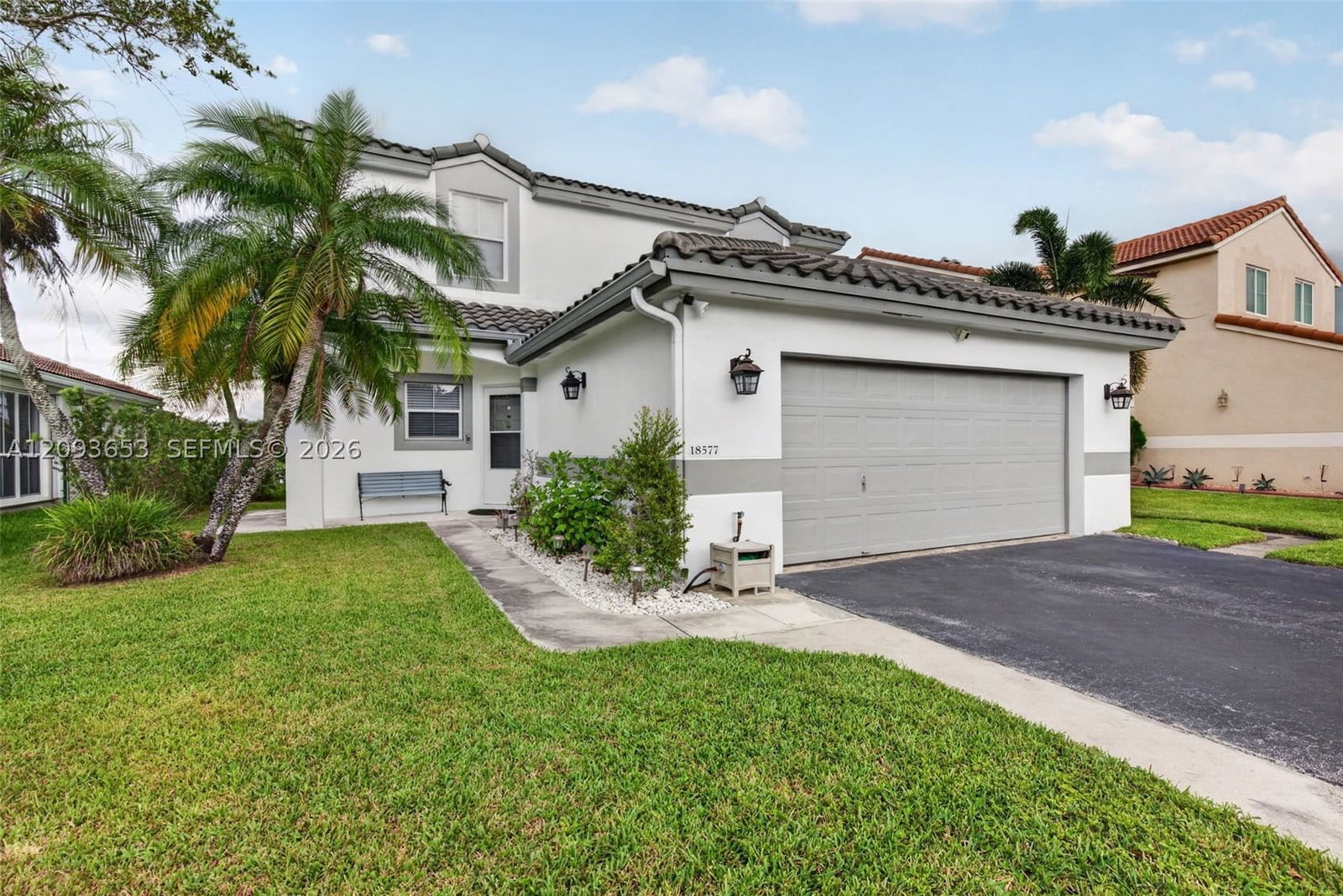 Real estate property located at 18577 19th St, Broward, Dimensions North At Chape, Pembroke Pines, FL