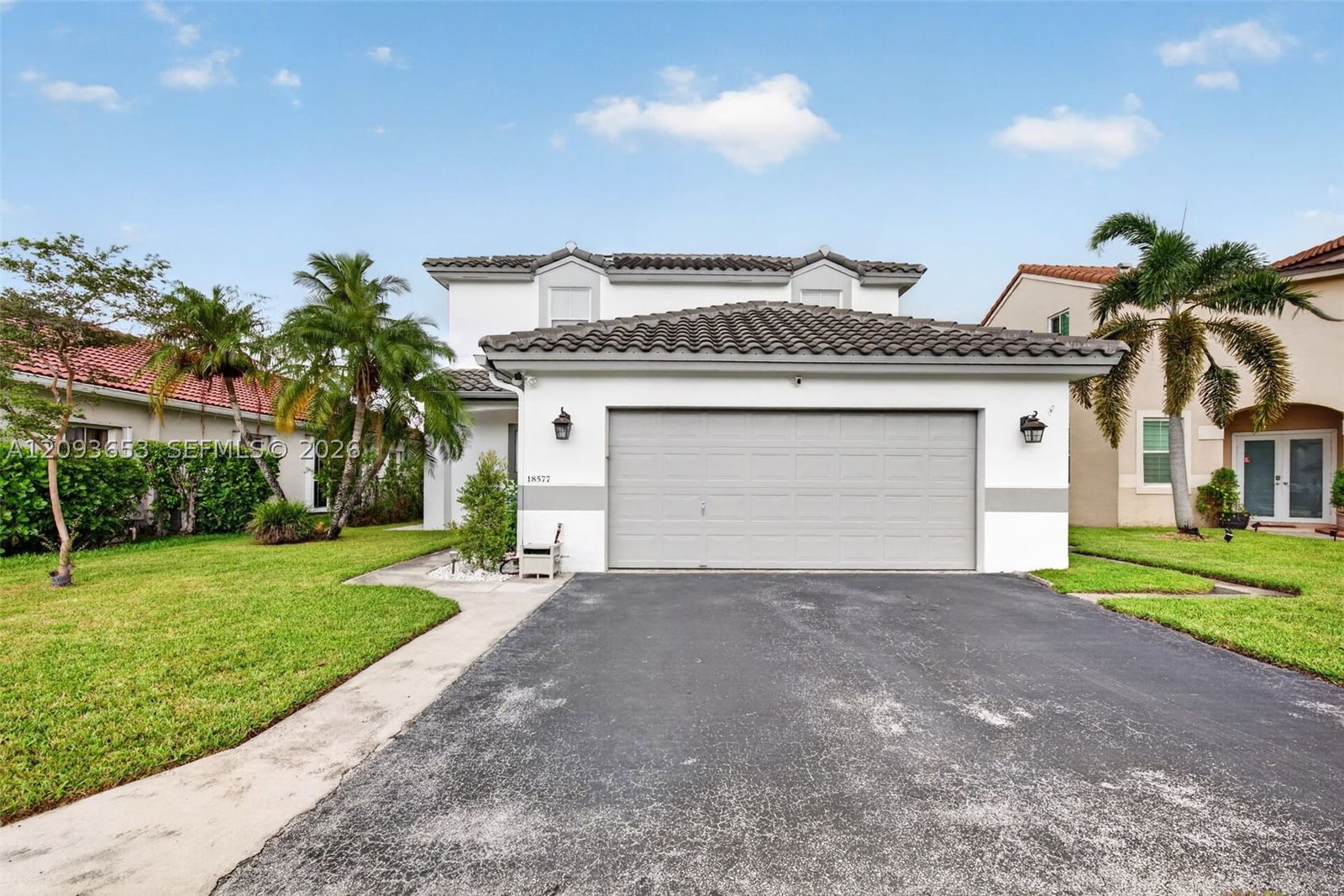Real estate property located at 18577 19th St, Broward, Dimensions North At Chape, Pembroke Pines, FL