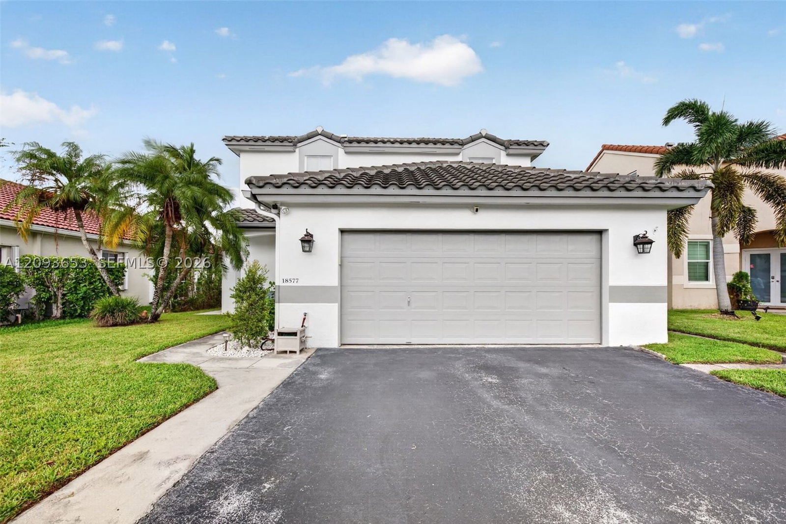 Real estate property located at 18577 19th St, Broward, Dimensions North At Chape, Pembroke Pines, FL