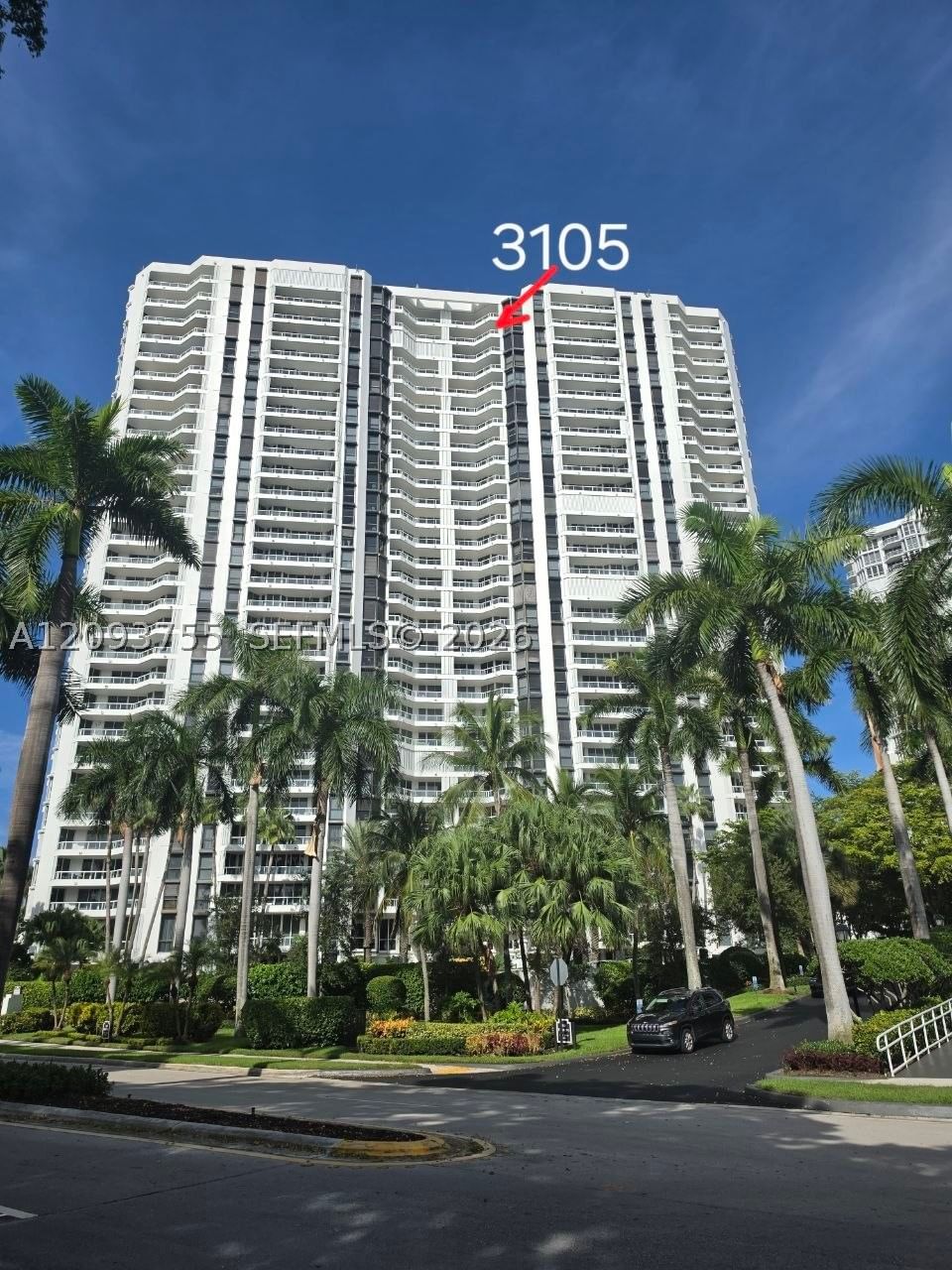 Real estate property located at 21205 Yacht Club Dr #3105, Miami-dade, North Tower At The Point, Aventura, FL