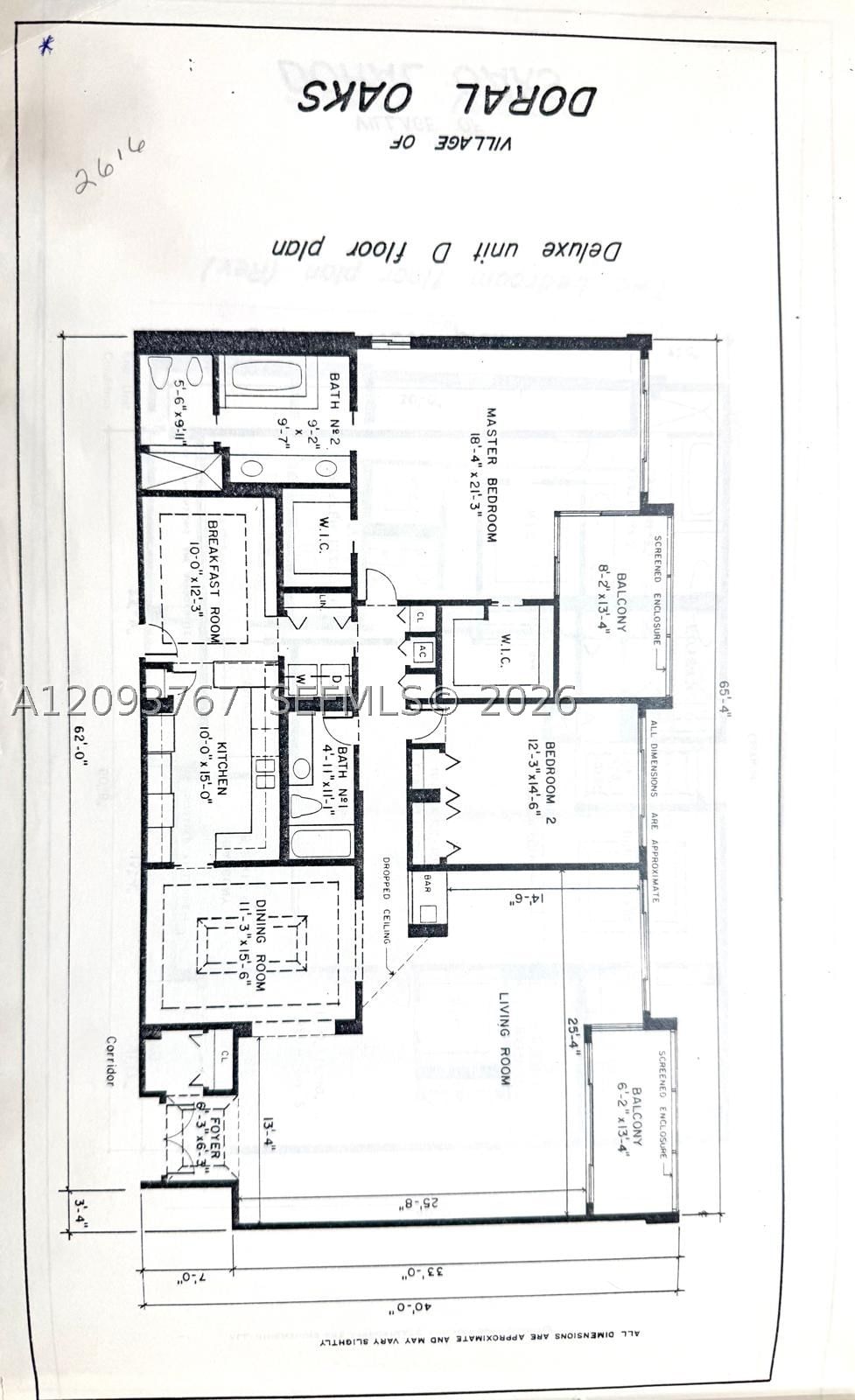 Real estate property located at 9735 52nd St #420, Miami-dade, Doral Oaks Condo #1, Doral, FL