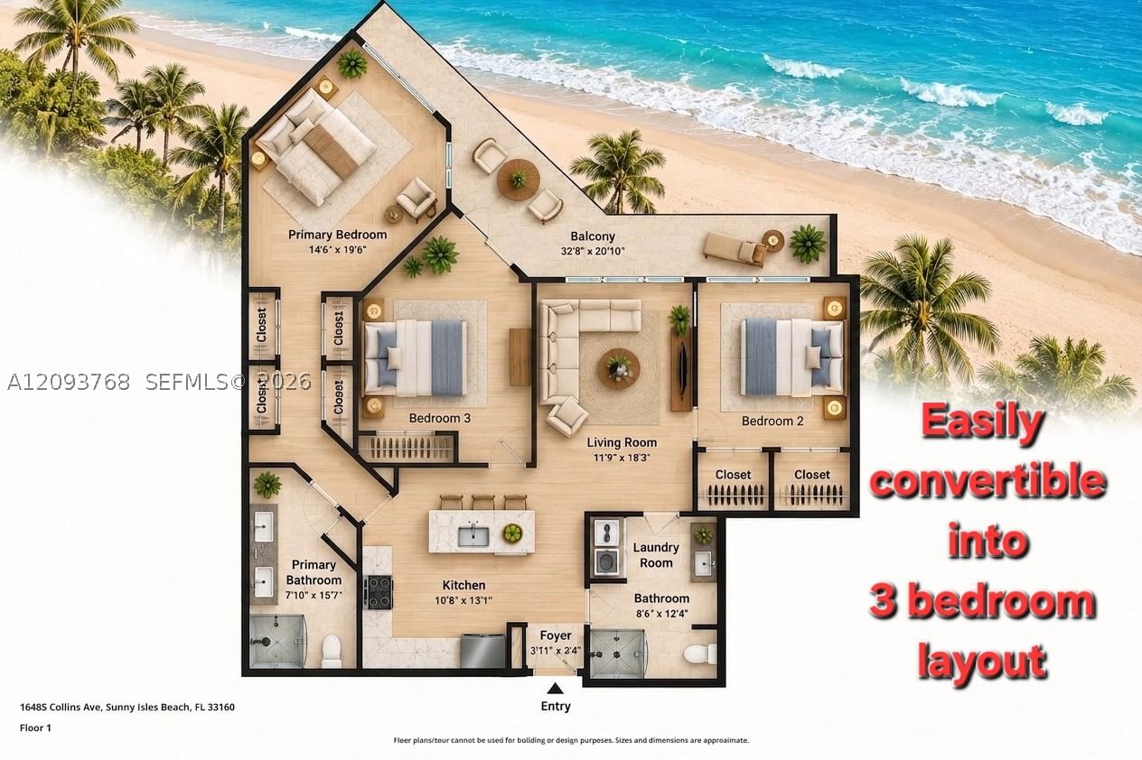 Real estate property located at 16485 Collins Ave OS35C, Miami-dade, Oceania Iii Condo, Sunny Isles Beach, FL