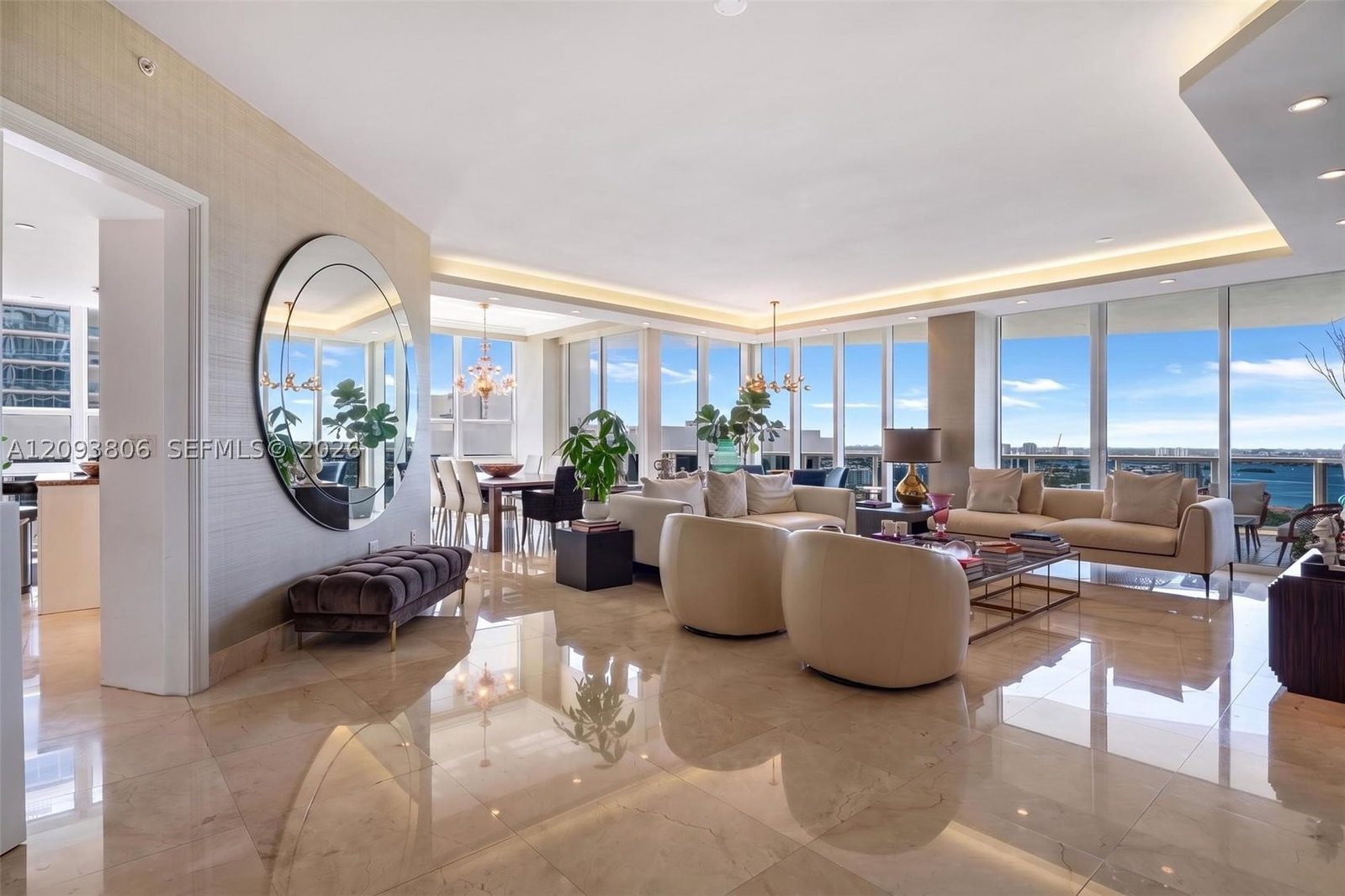 Real estate property located at 10225 Collins Ave #1604, Miami-dade, Bellini Condo, Bal Harbour, FL