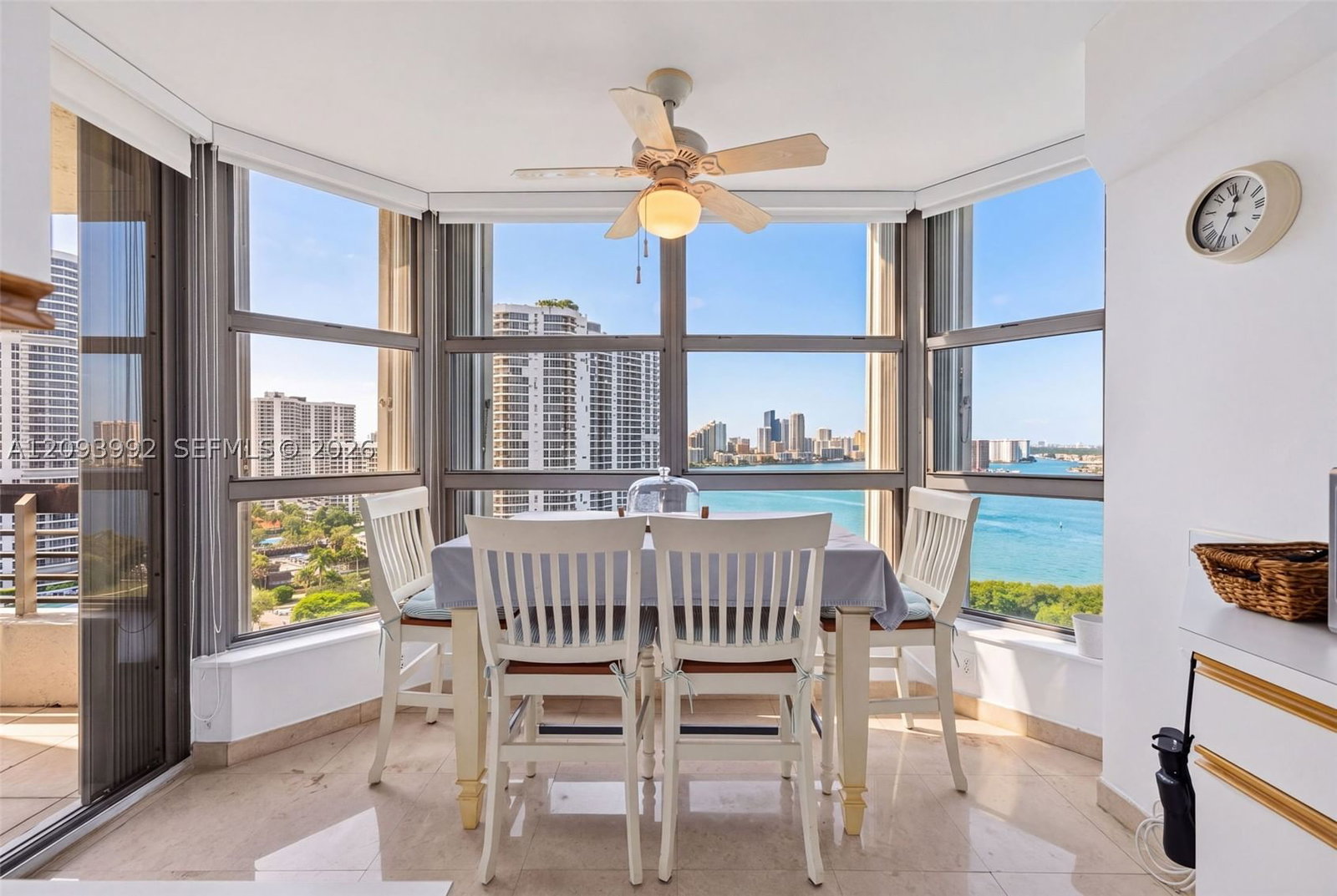 Real estate property located at 3400 192nd St #2012, Miami-dade, Mystic Pointe Tower 600 C, Aventura, FL
