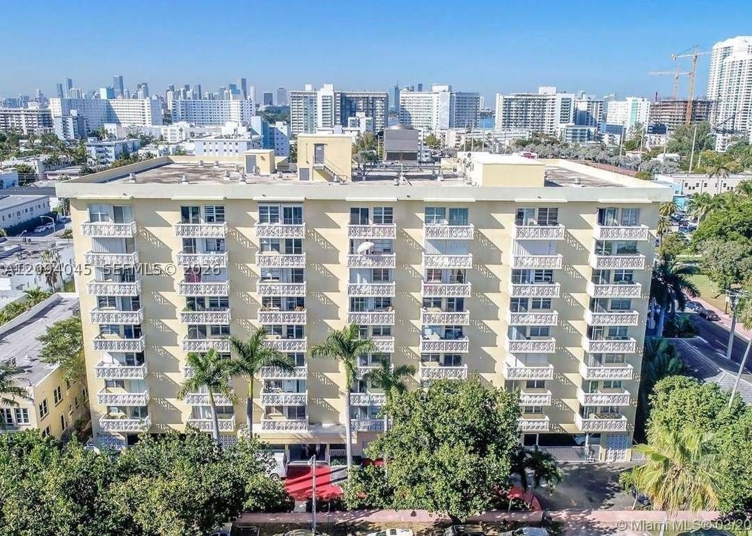 Real estate property located at 1020 Meridian Ave #612, Miami-dade, Admiral Towers Condo, Miami Beach, FL